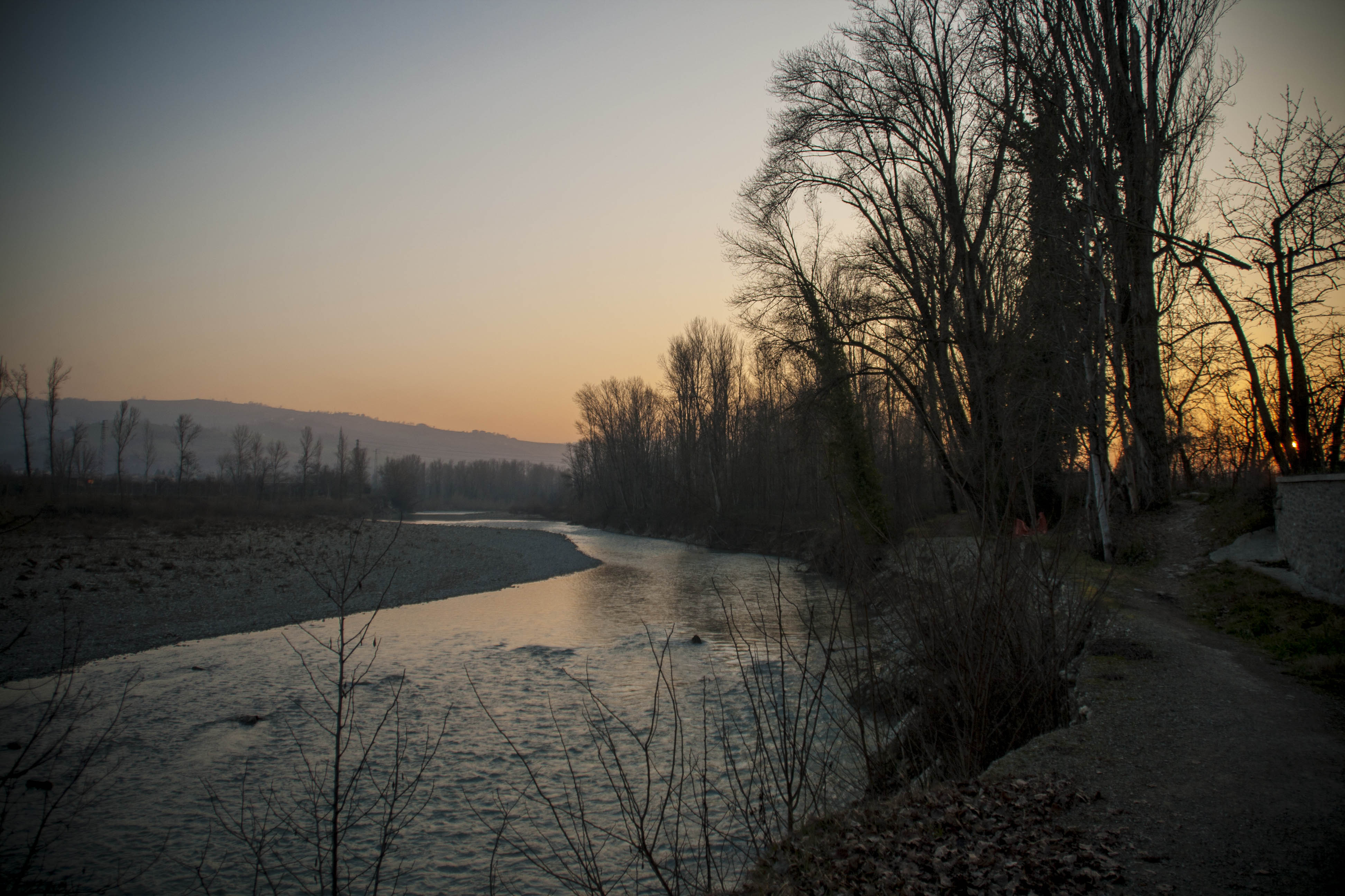 Vignola (Mo) Fiume Panaro 