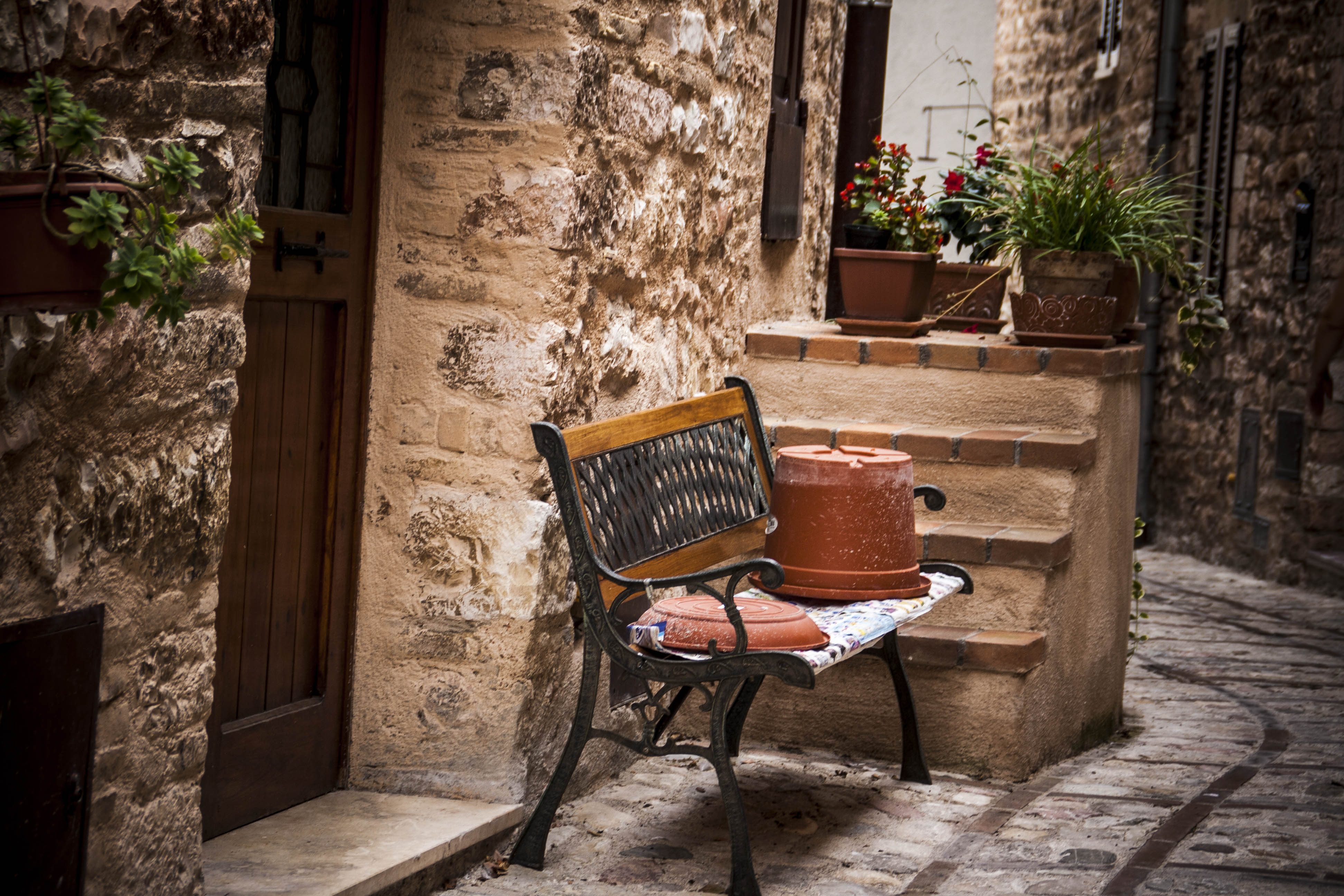 Spello Umbria Particolare 