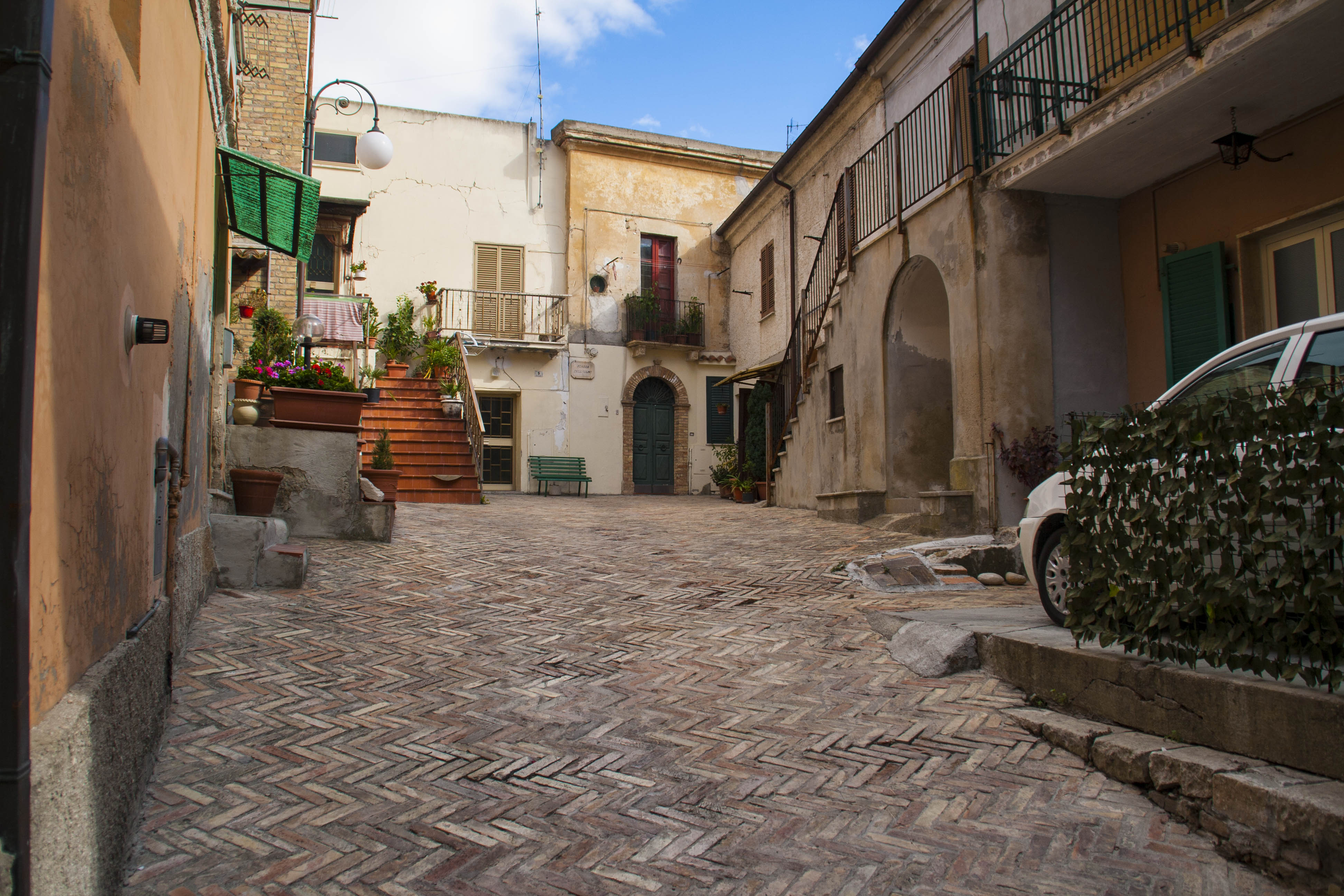 Montepagano (Te) Particolare Strada 