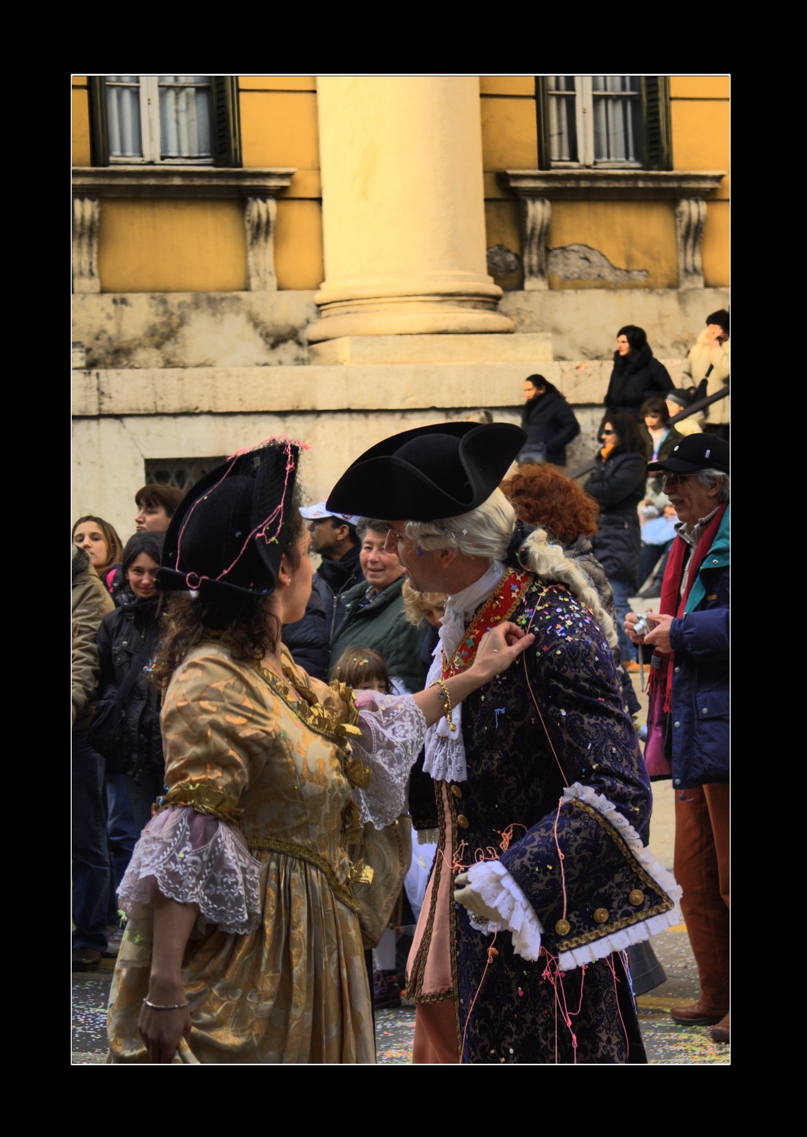 Verona Carnevale Maschera Maschera di Carnevale a Verona