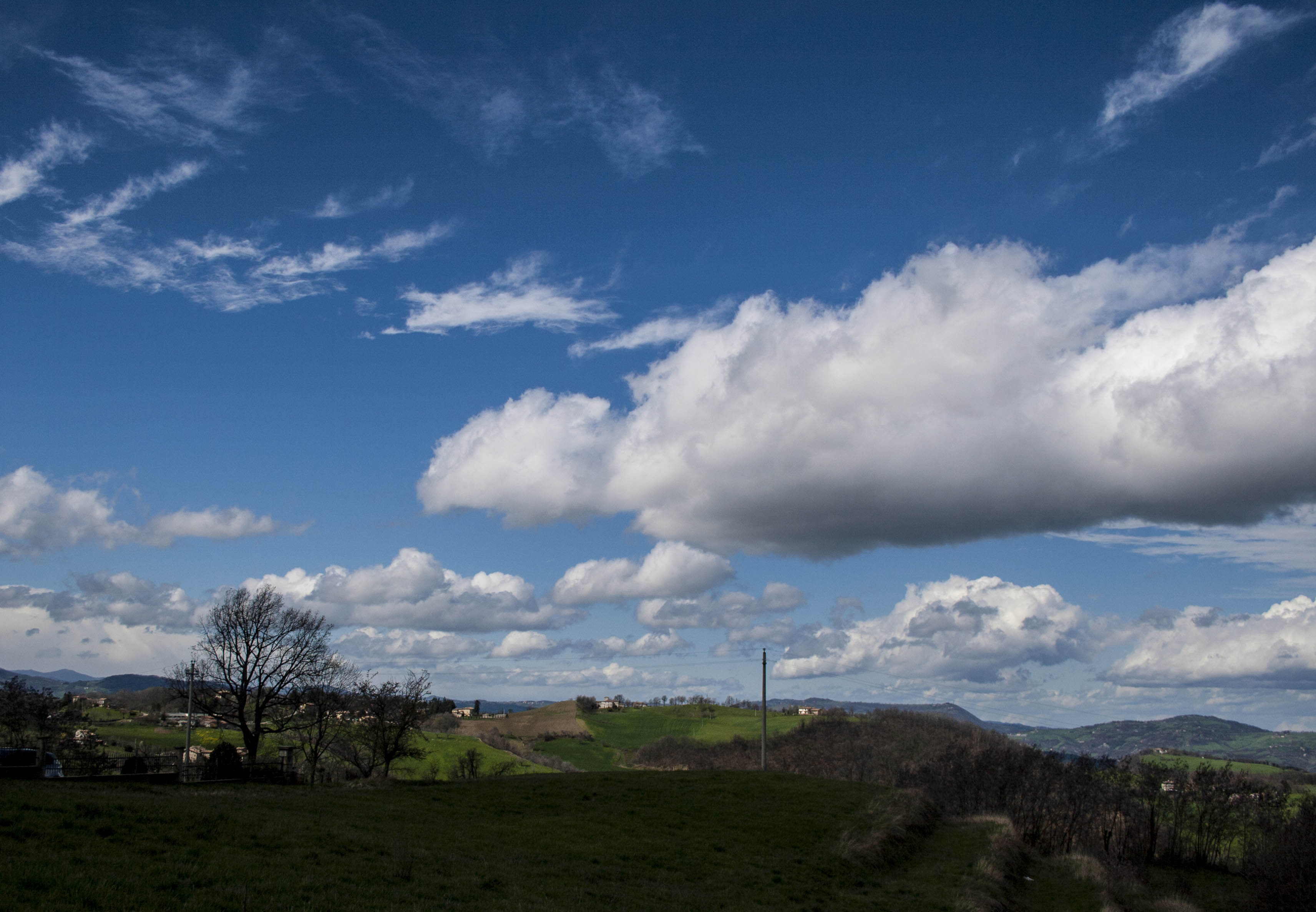 Crespellano (Bo) Collina Natura Nuvole Cielo 