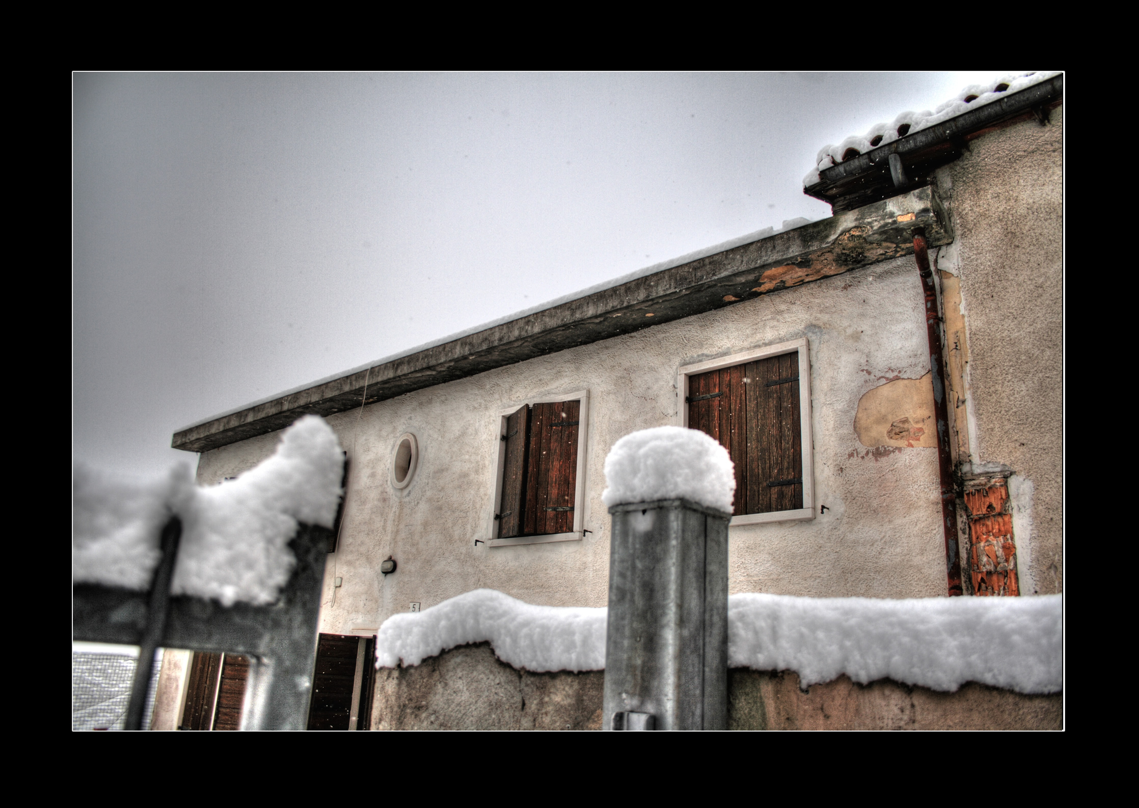 Indefinito Neve HDR 