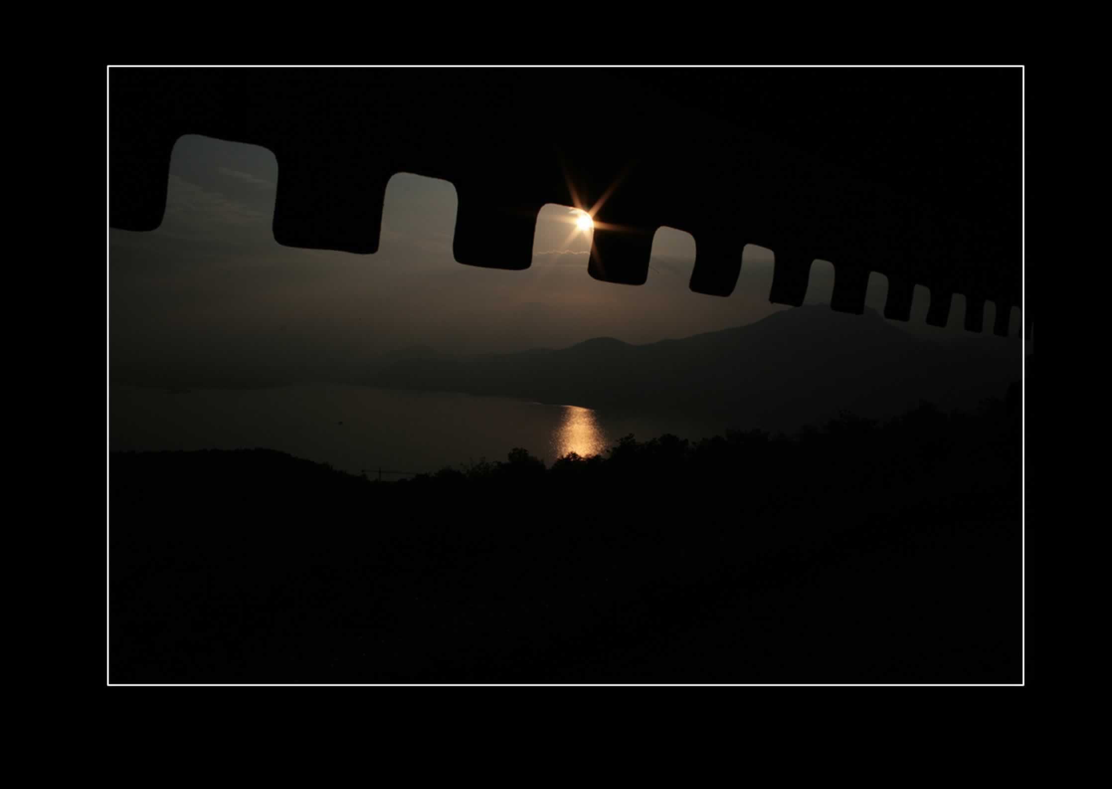 Costermano (Vr)  Lago di Garda Tramondo Tramonto sul Lago di Garda