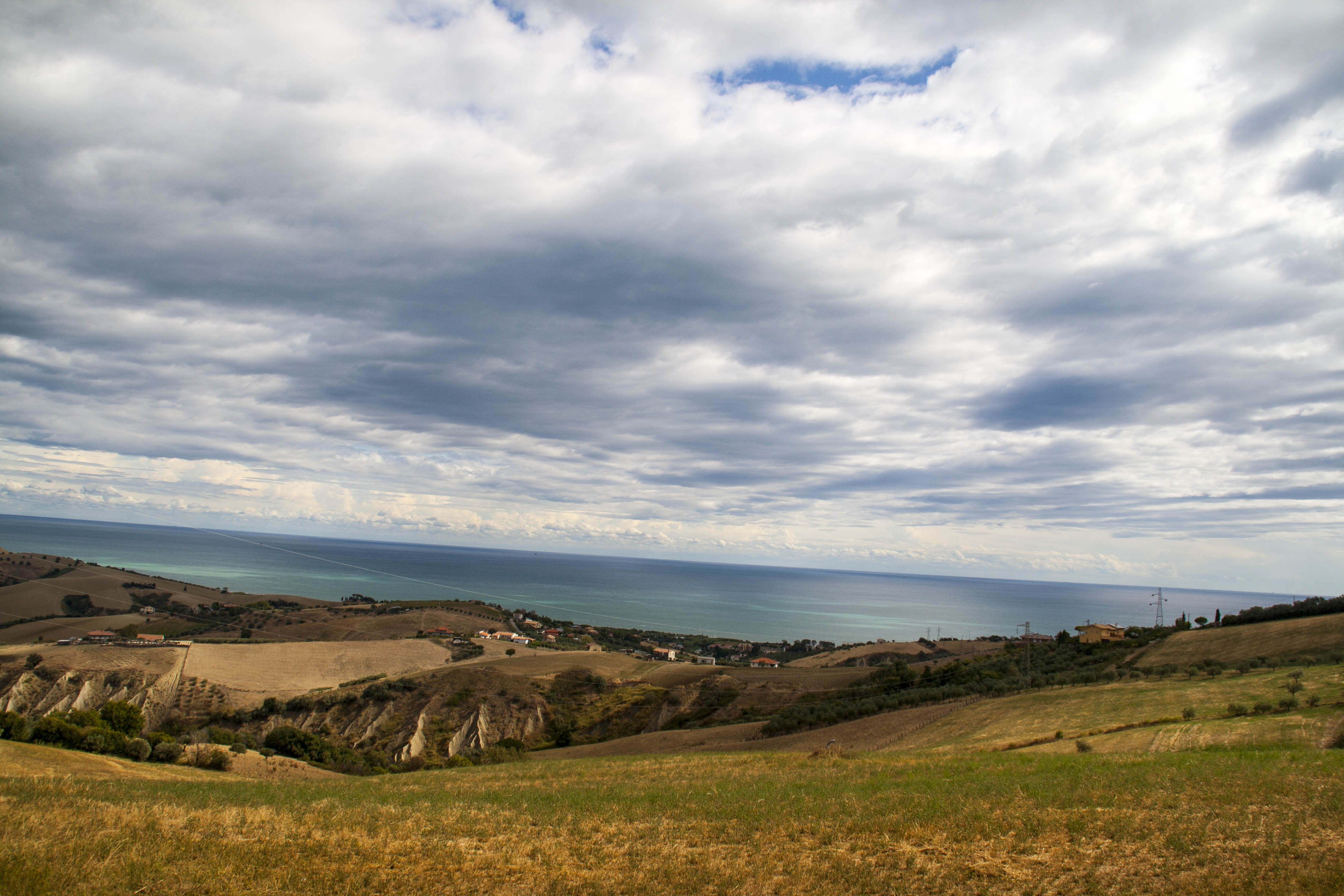 Montepagano (Te) Panorama Mare 