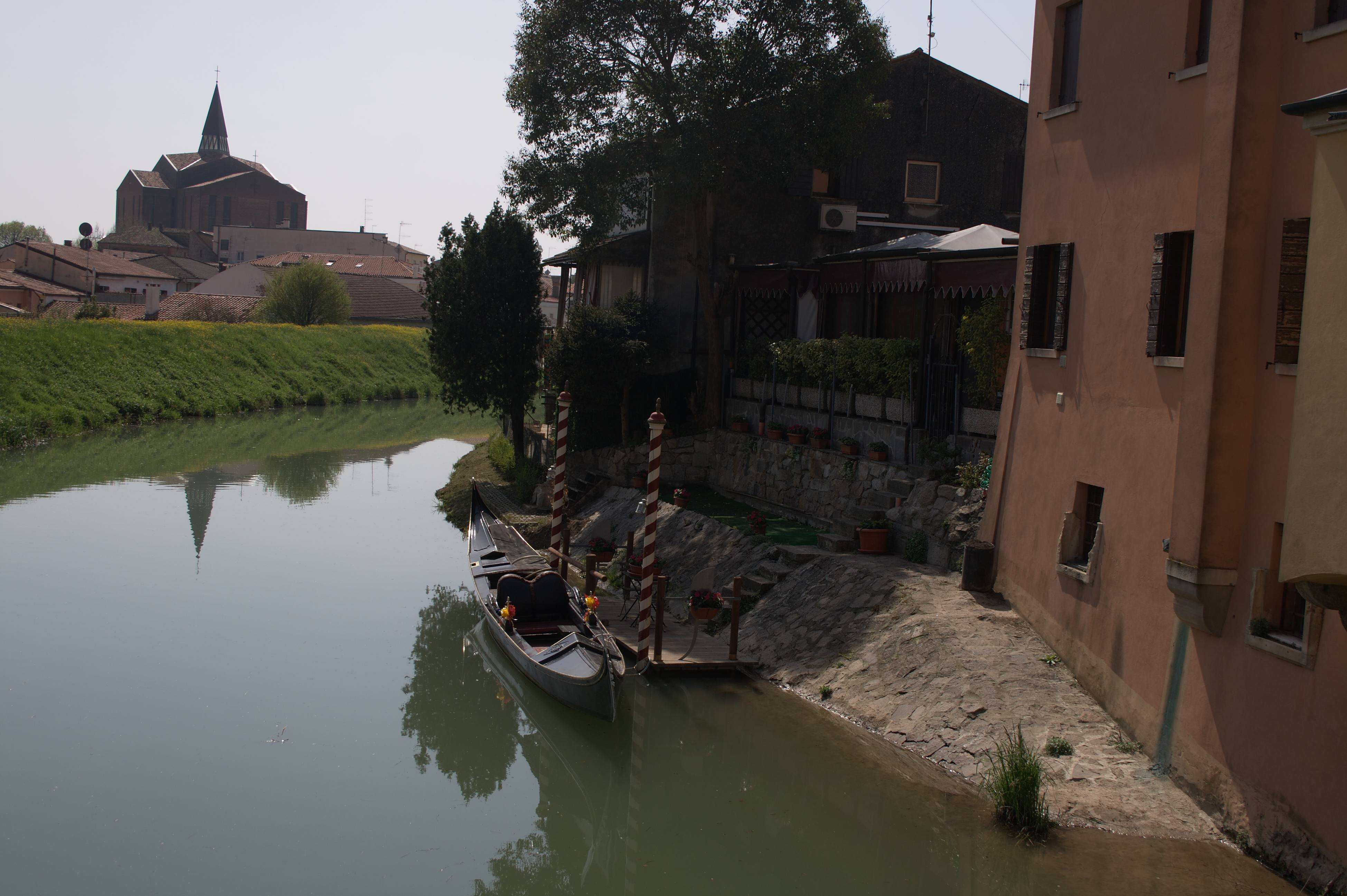 Monselice (Pd) Barca Gondola Fiume 