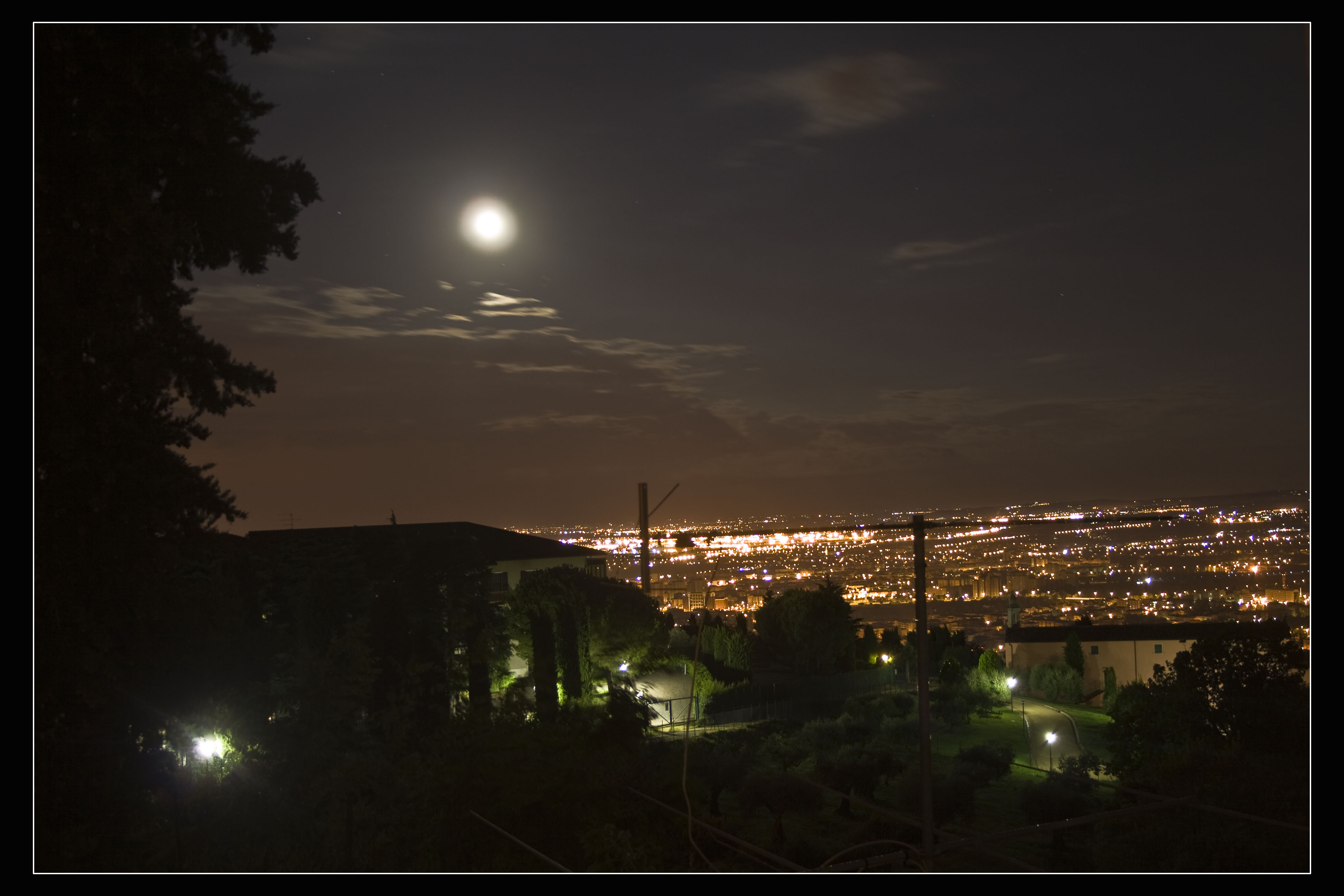 Verona Luci Verona Città Notte di primavera su Verona