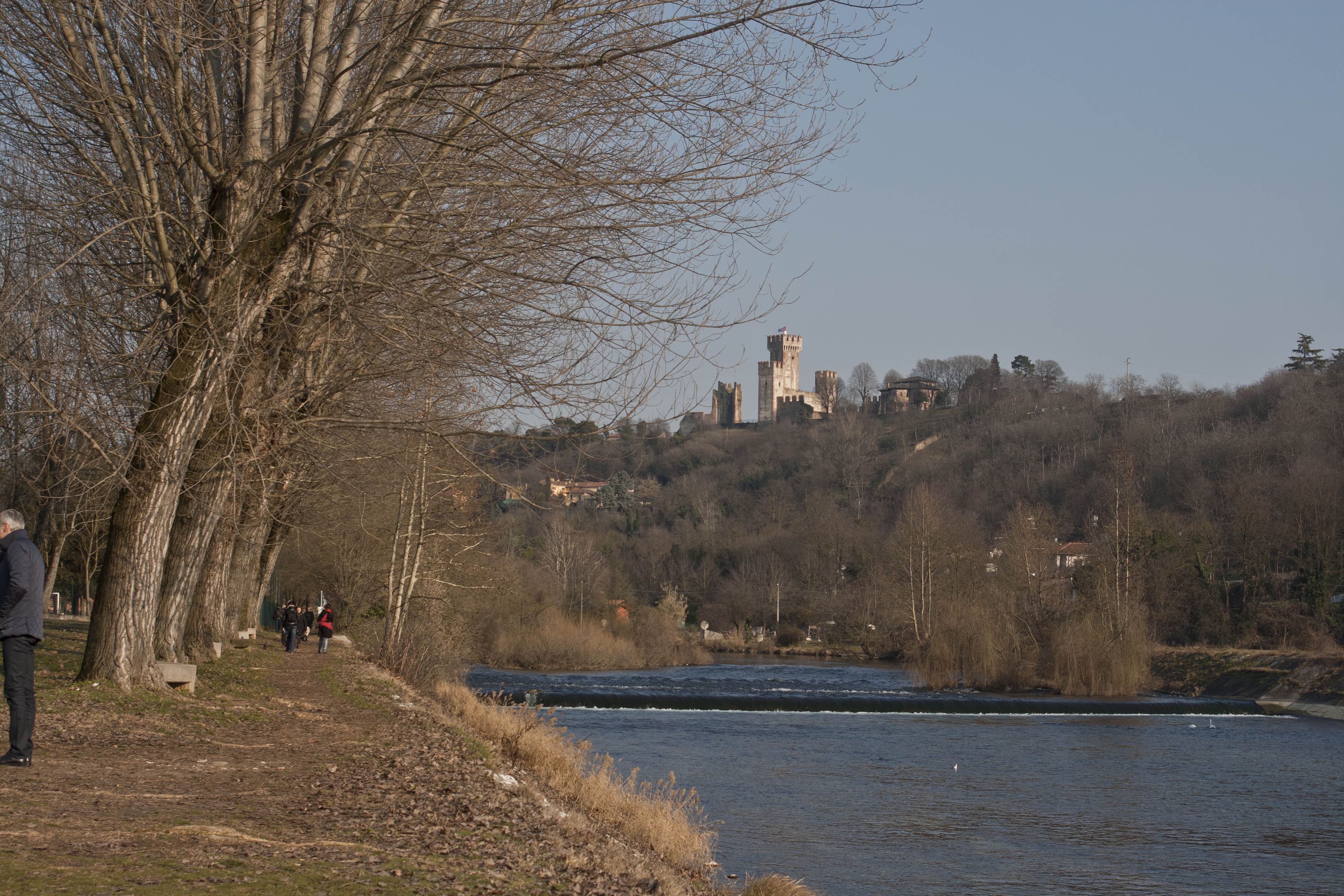 Borghetto (Vr) Fiume Mincio Castello 