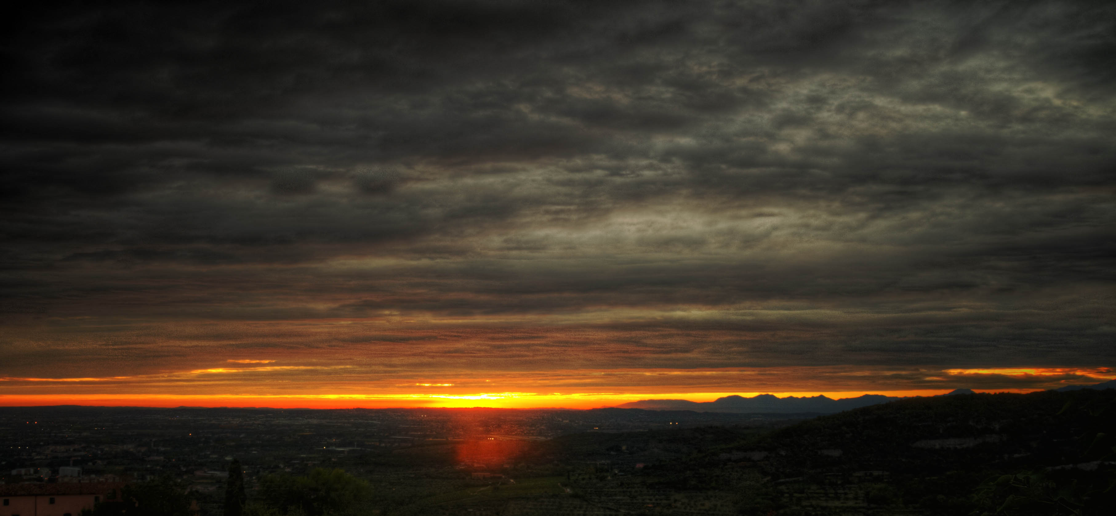 Verona Tramonto Panorama 