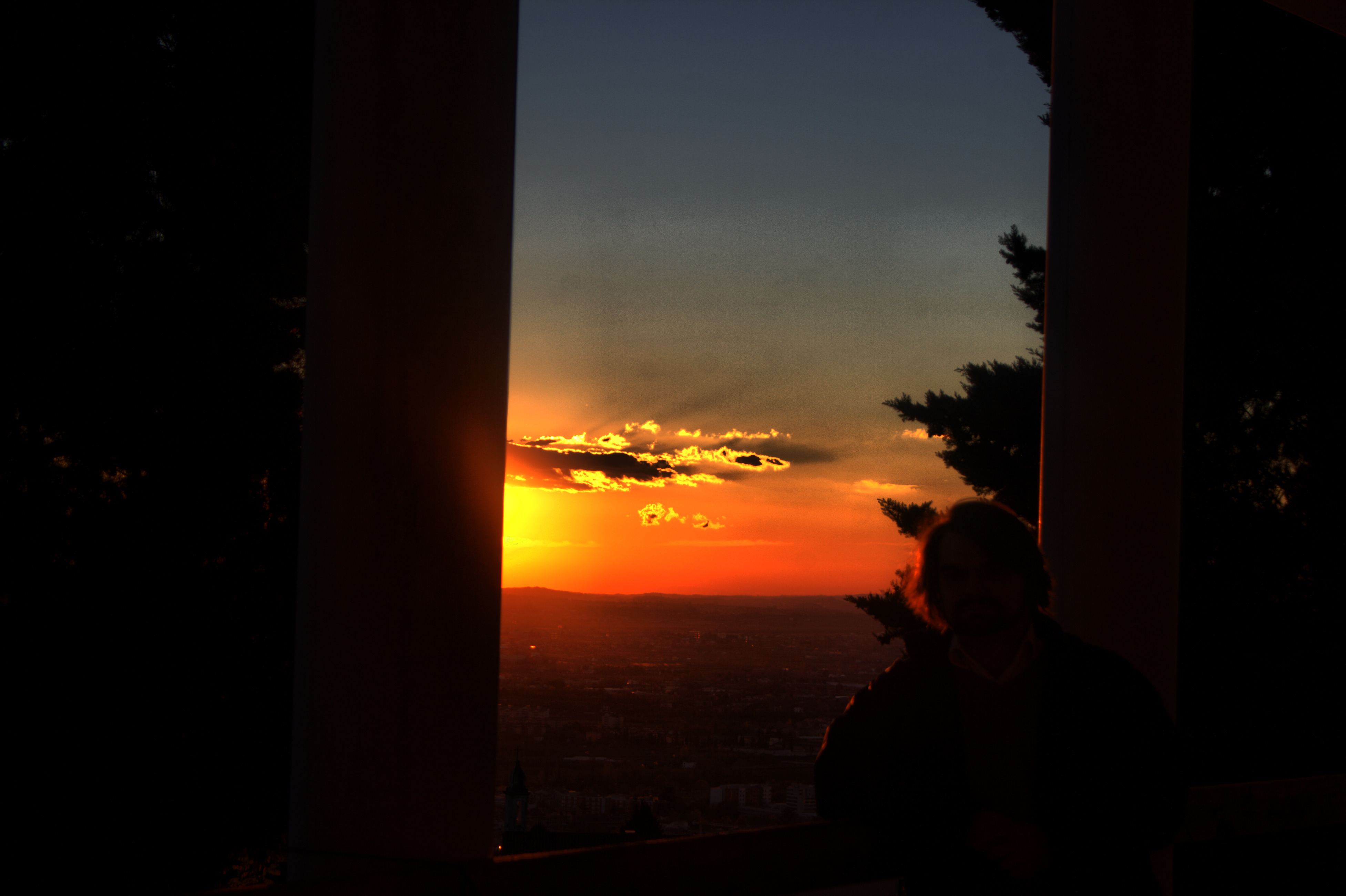 Verona Tramonto Sole Panorama 