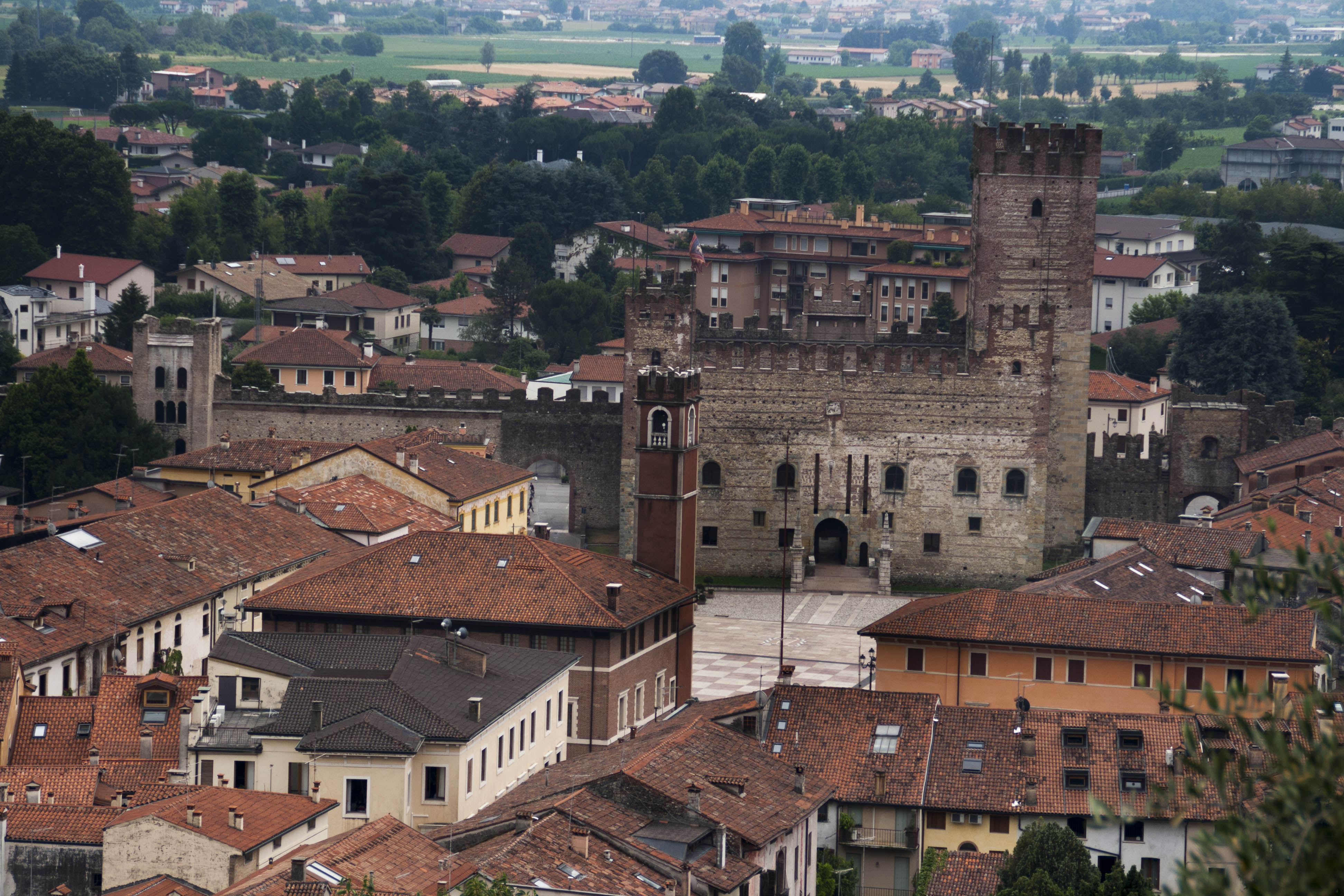 Marostica (Vi) Castello Mura Edificio 