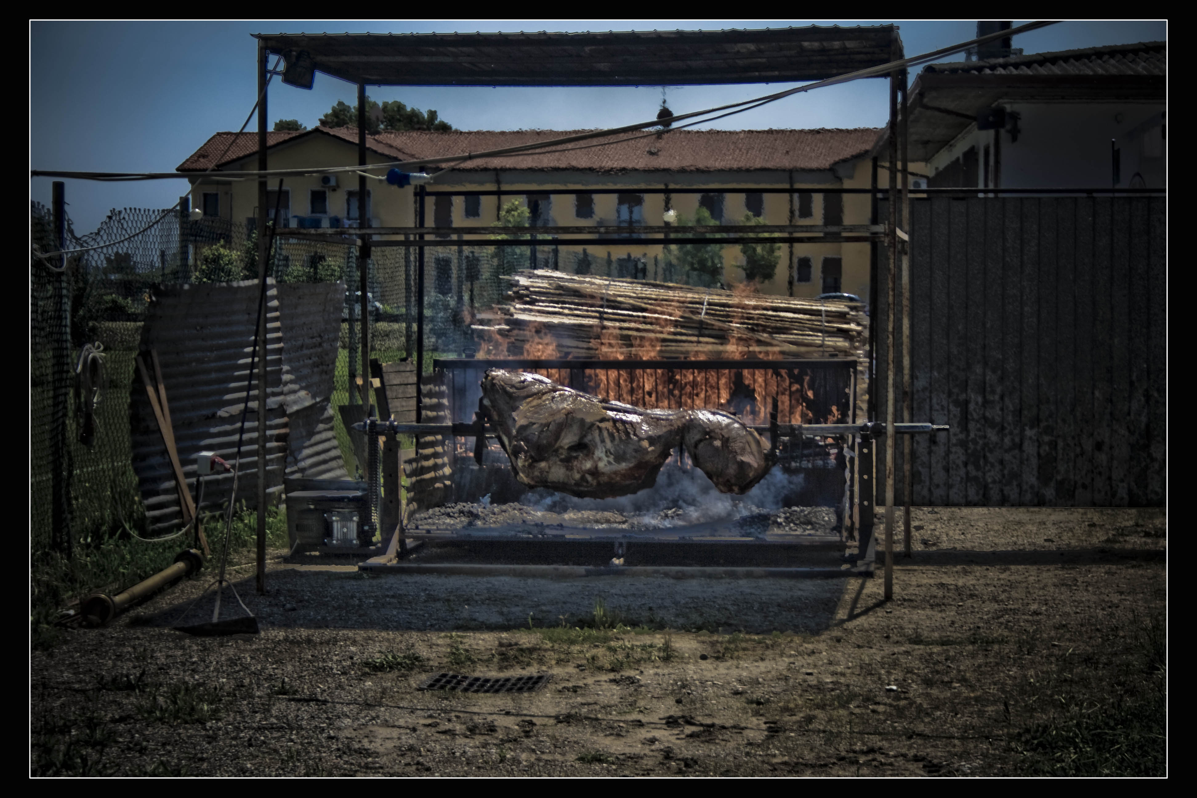 Sanguinetto Festa Sagra HDR Festa del Toro a Sanguinetto