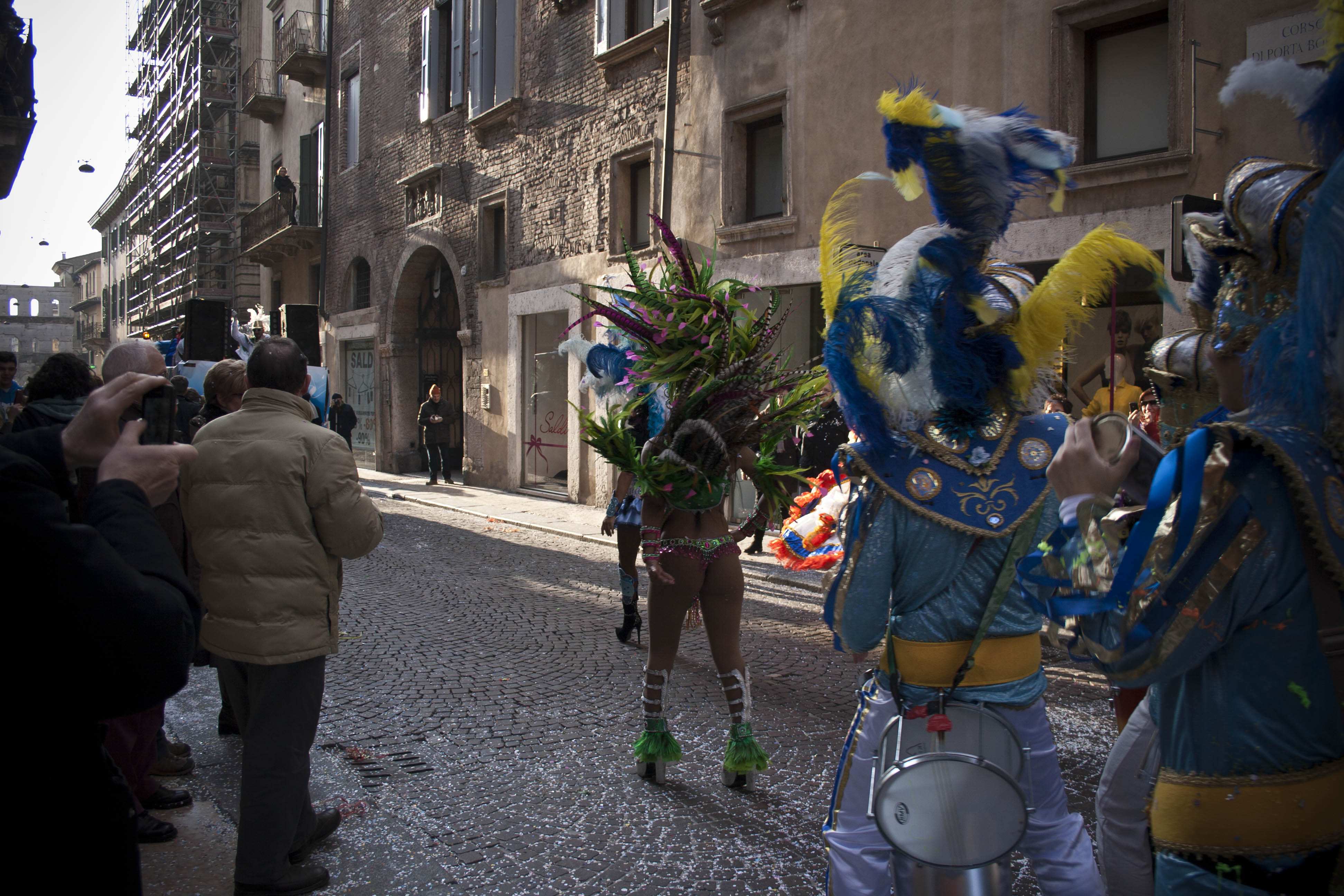 Verona Carnevale Verona Ballerine Brasiliane 