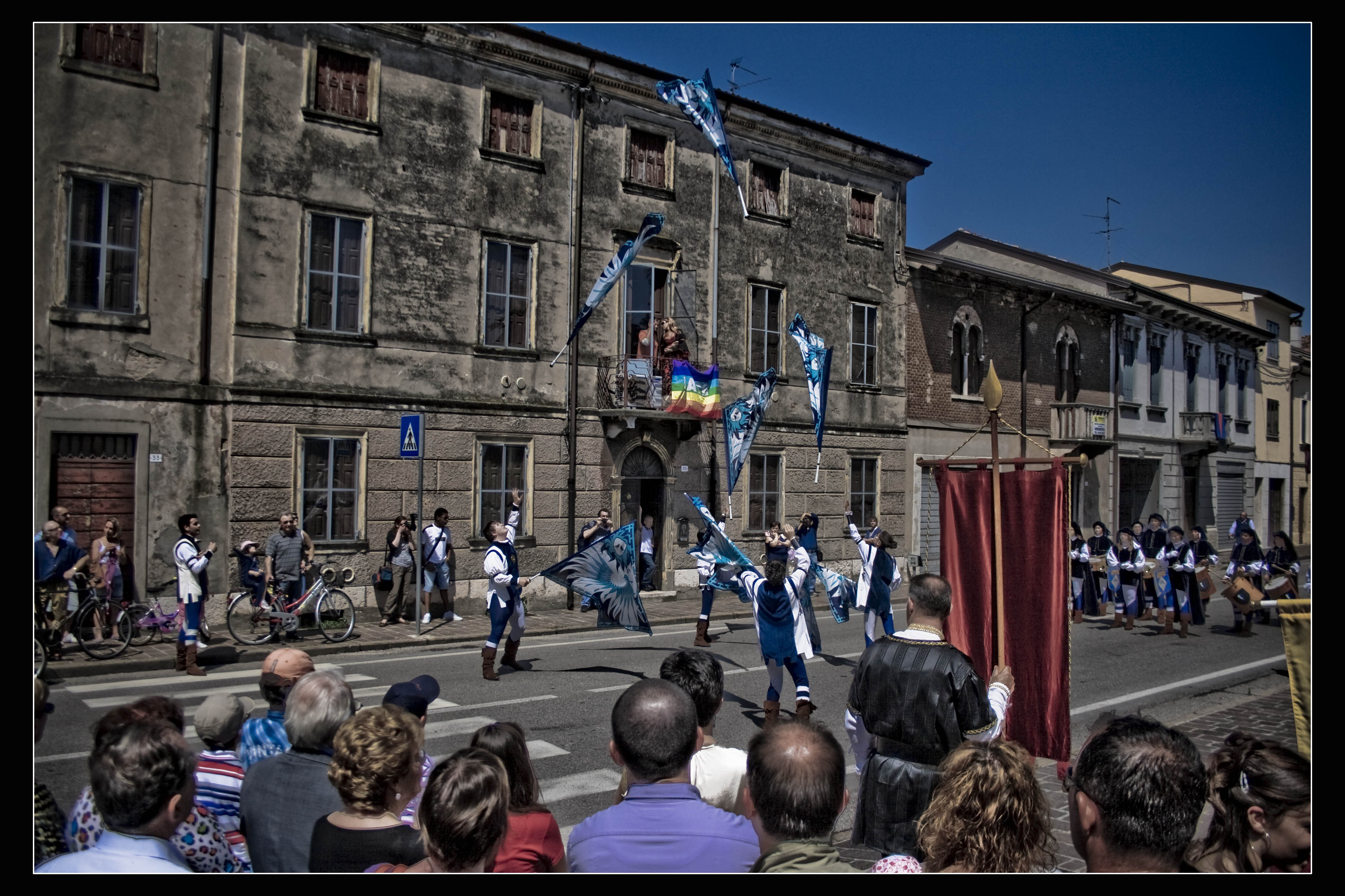 Sanguinetto Festa Sagra HDR Festa del Toro a Sanguinetto