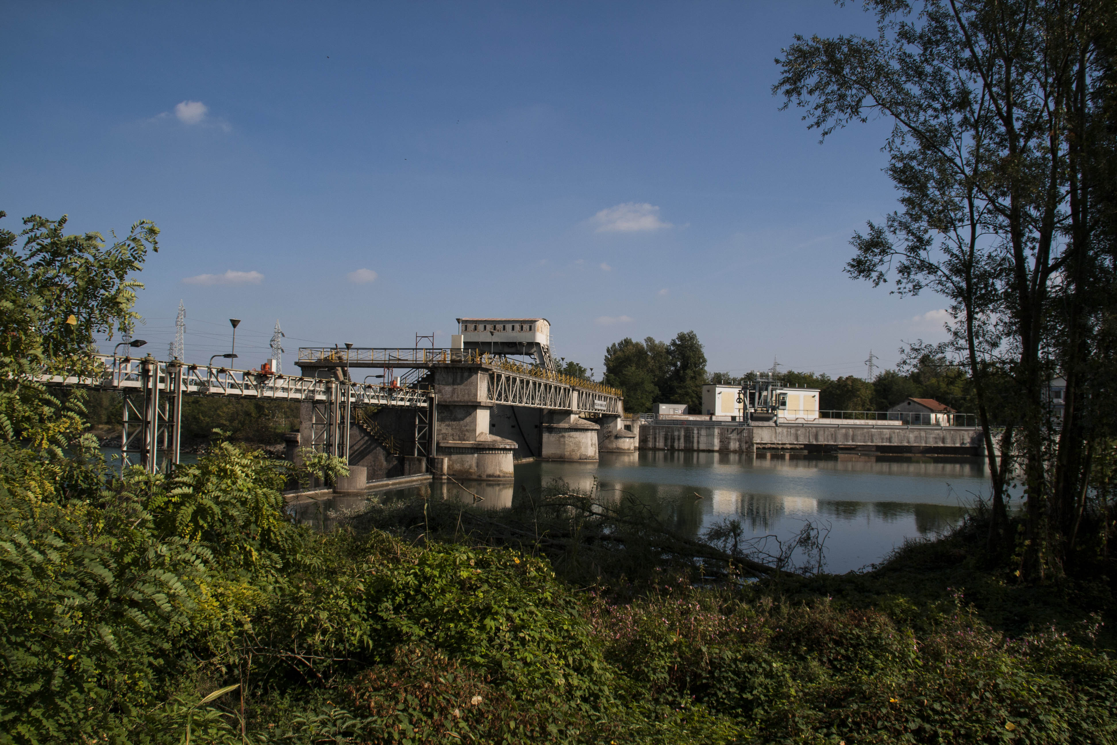 Verona Fiume Adige Edificio Camminata Parco dell'Adige