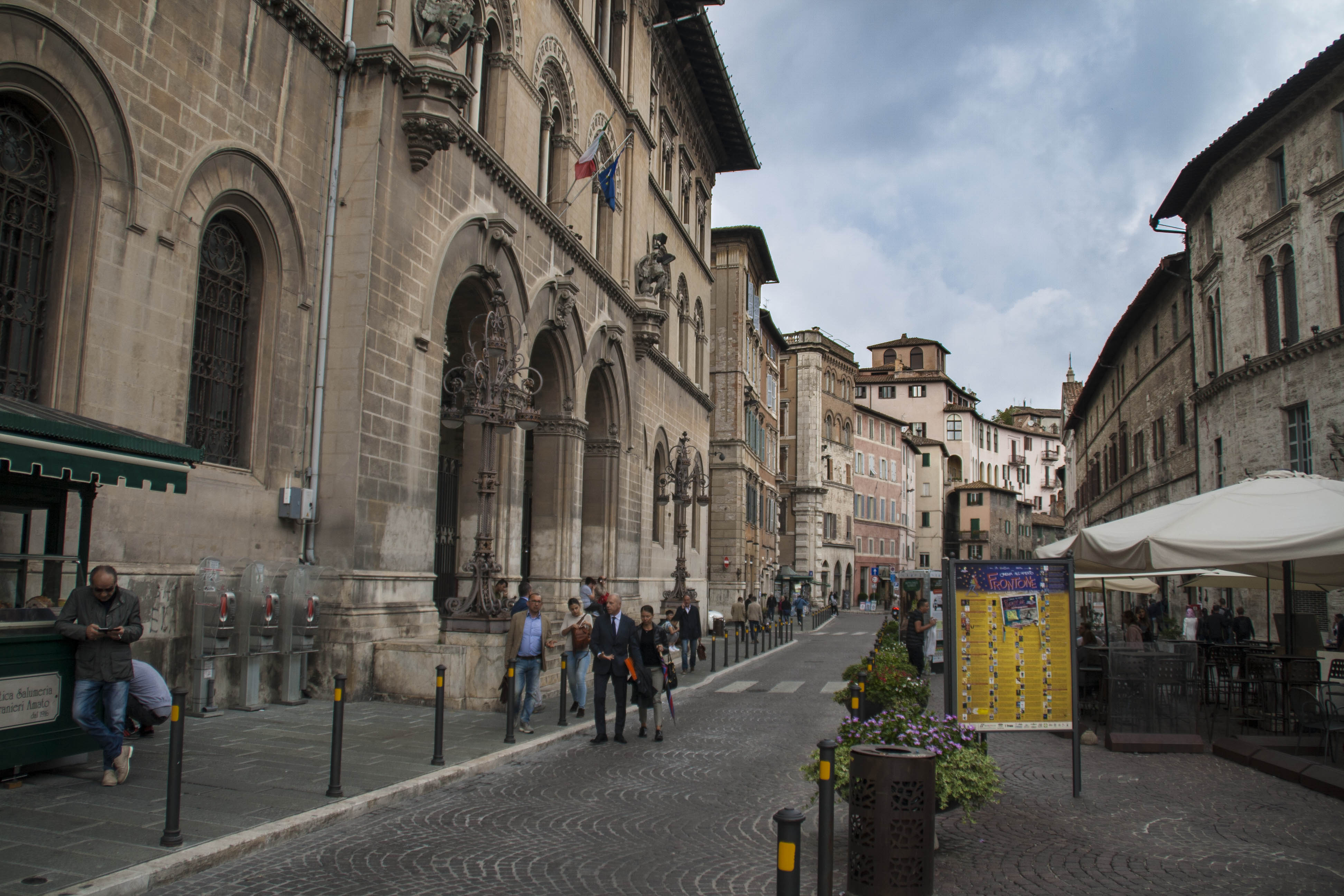 Perugia Umbria Vie Monumenti 