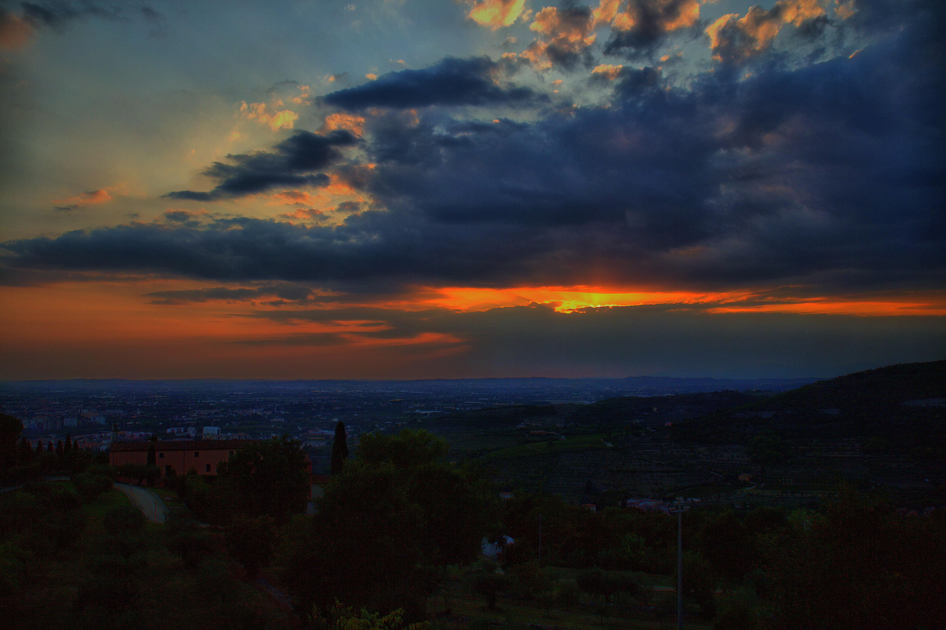 Verona Tramonto Panorama 