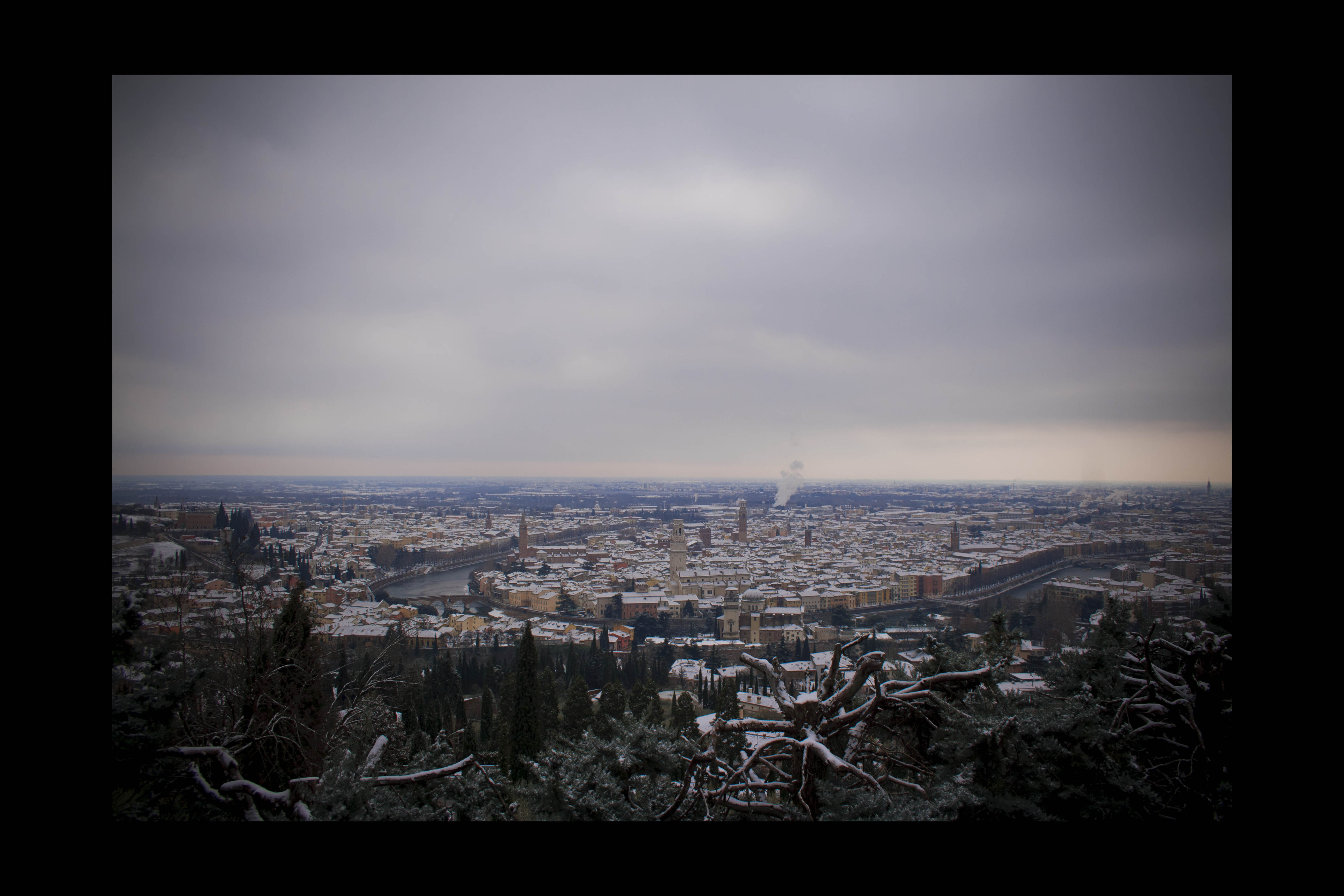 Verona Neve Panorama 