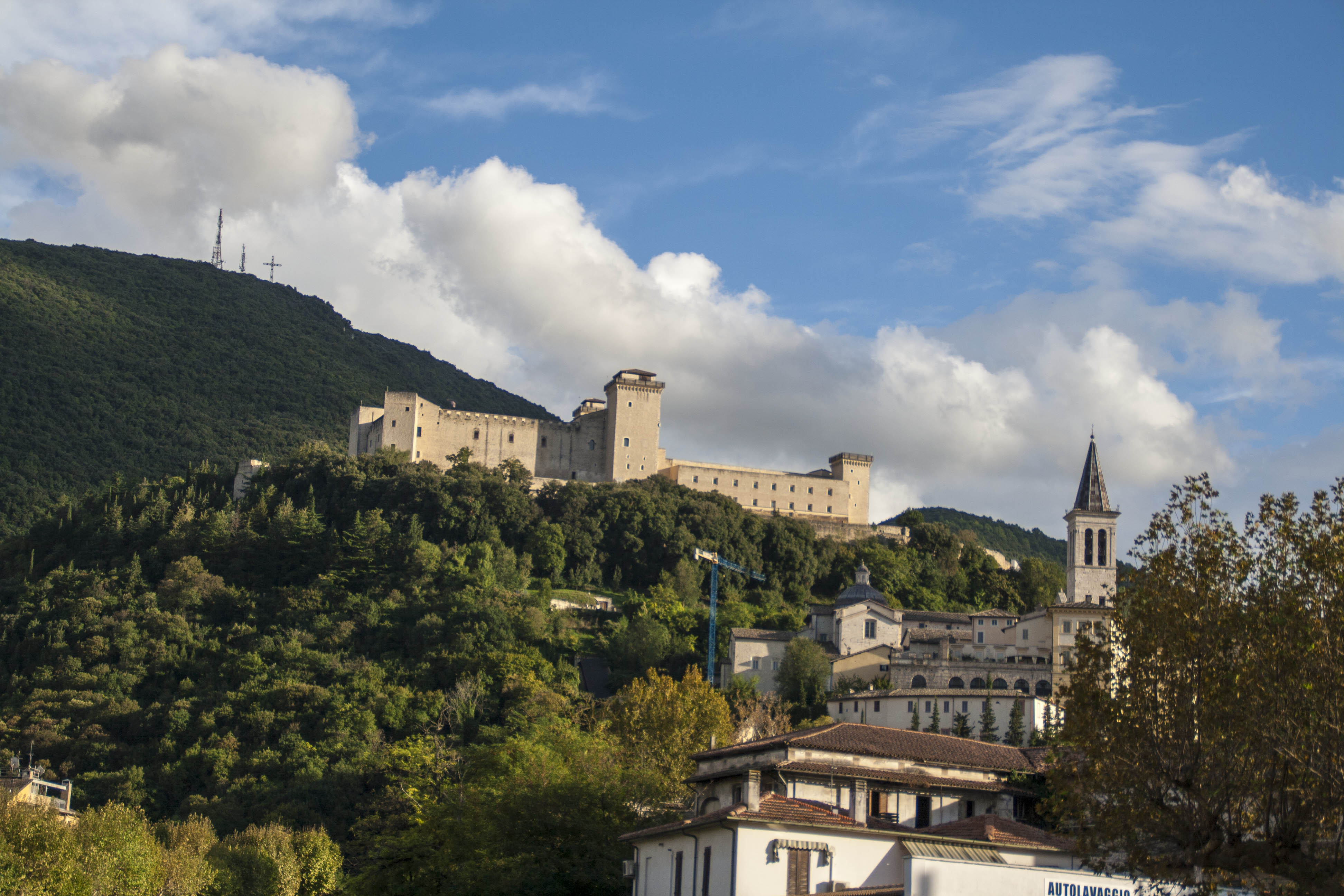 Spoleto Umbia Panorama 