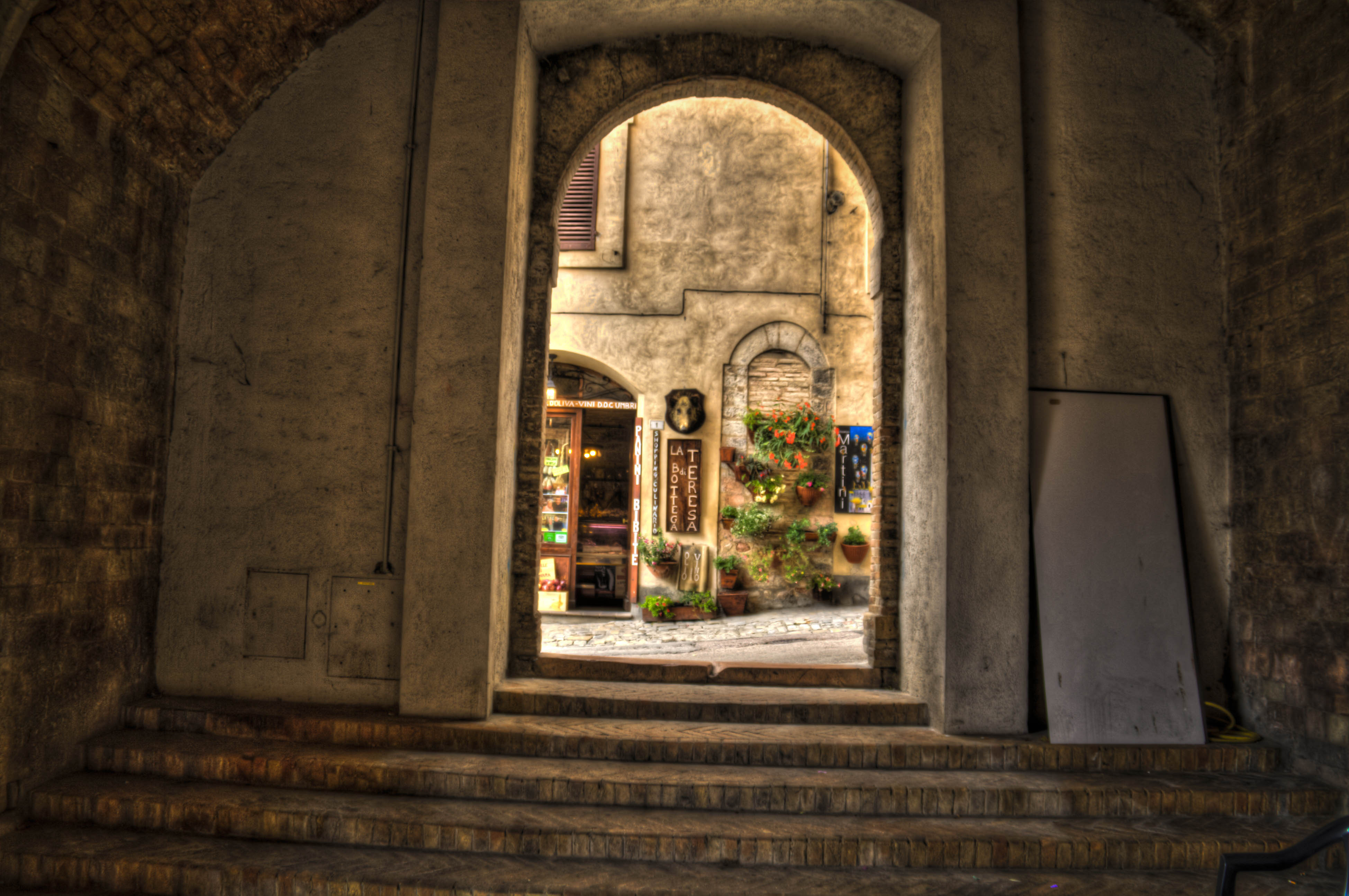 Spello Umbria Particolare HDR 