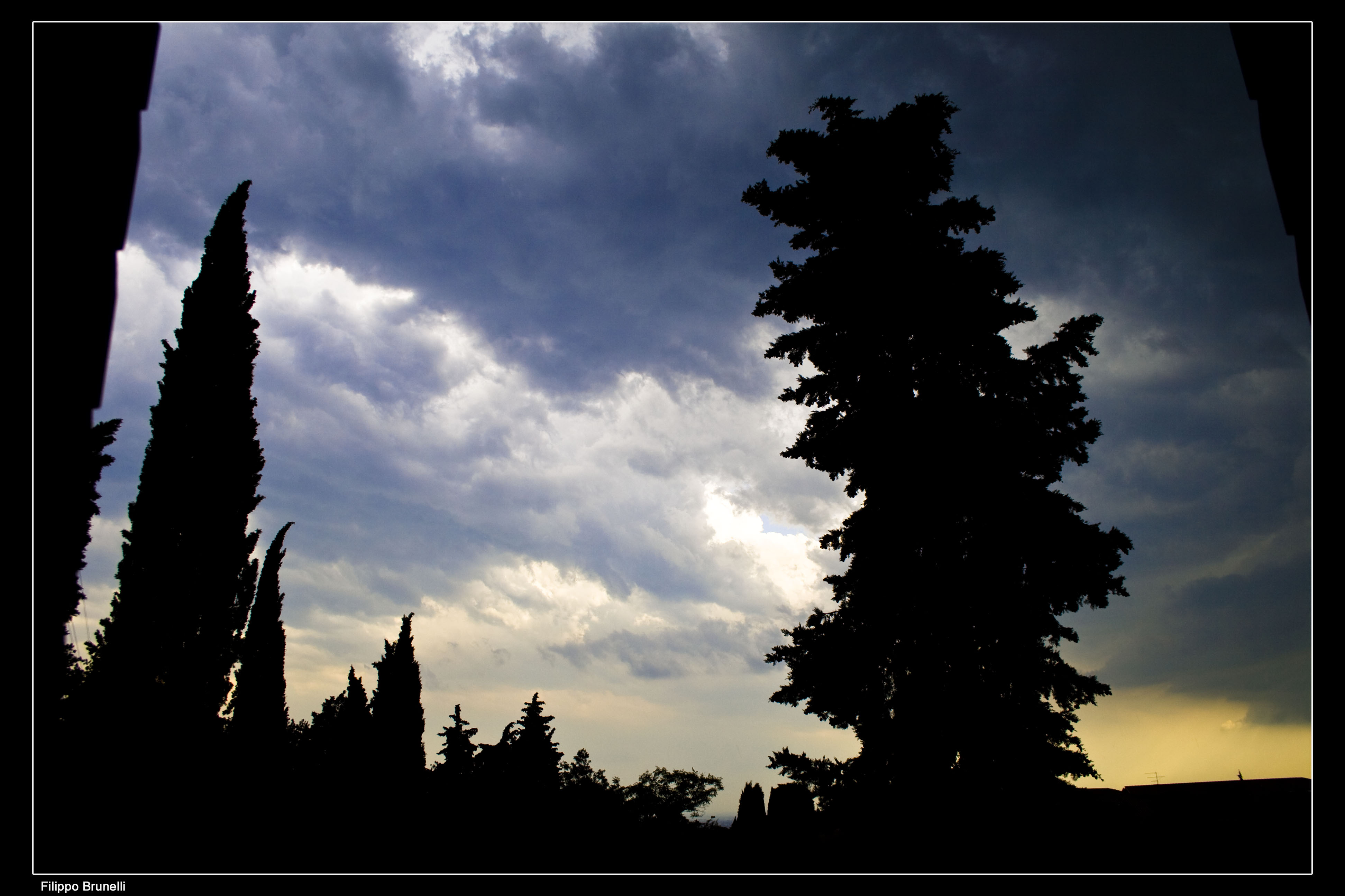 Verona Tramonto HDR Cielo 