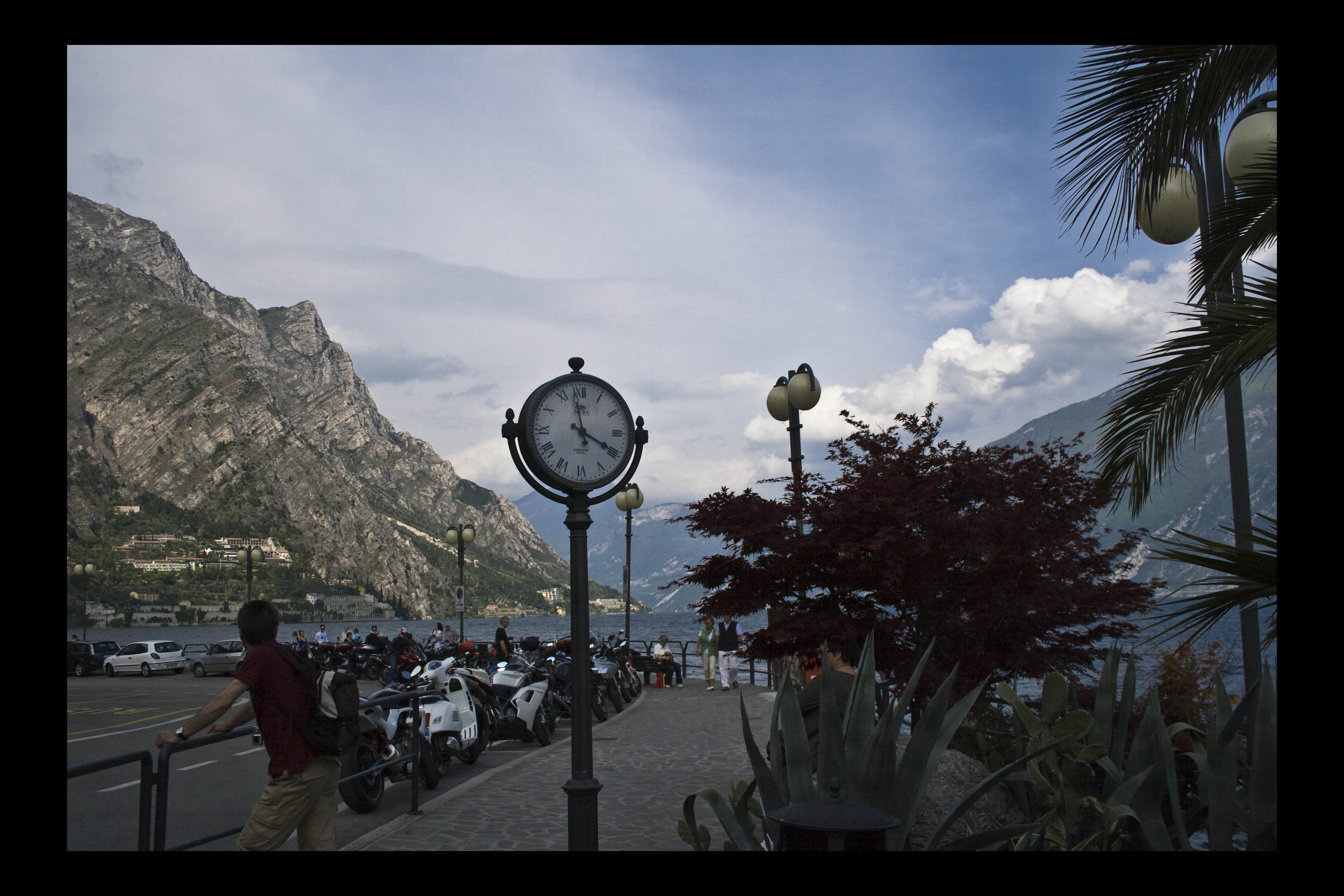 Limone (Bs) Lago di Garda Orologio 