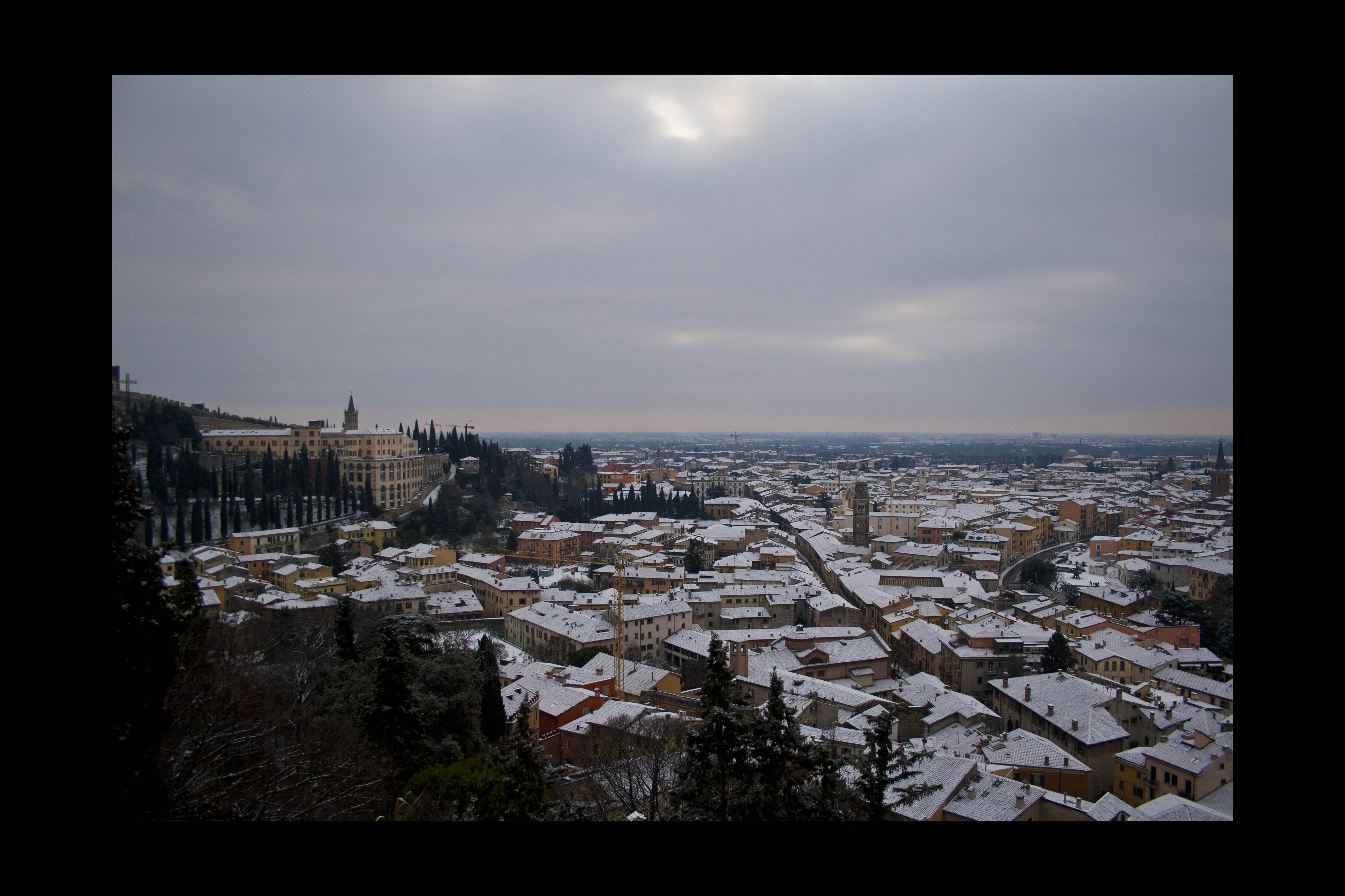 Verona Neve Panorama 