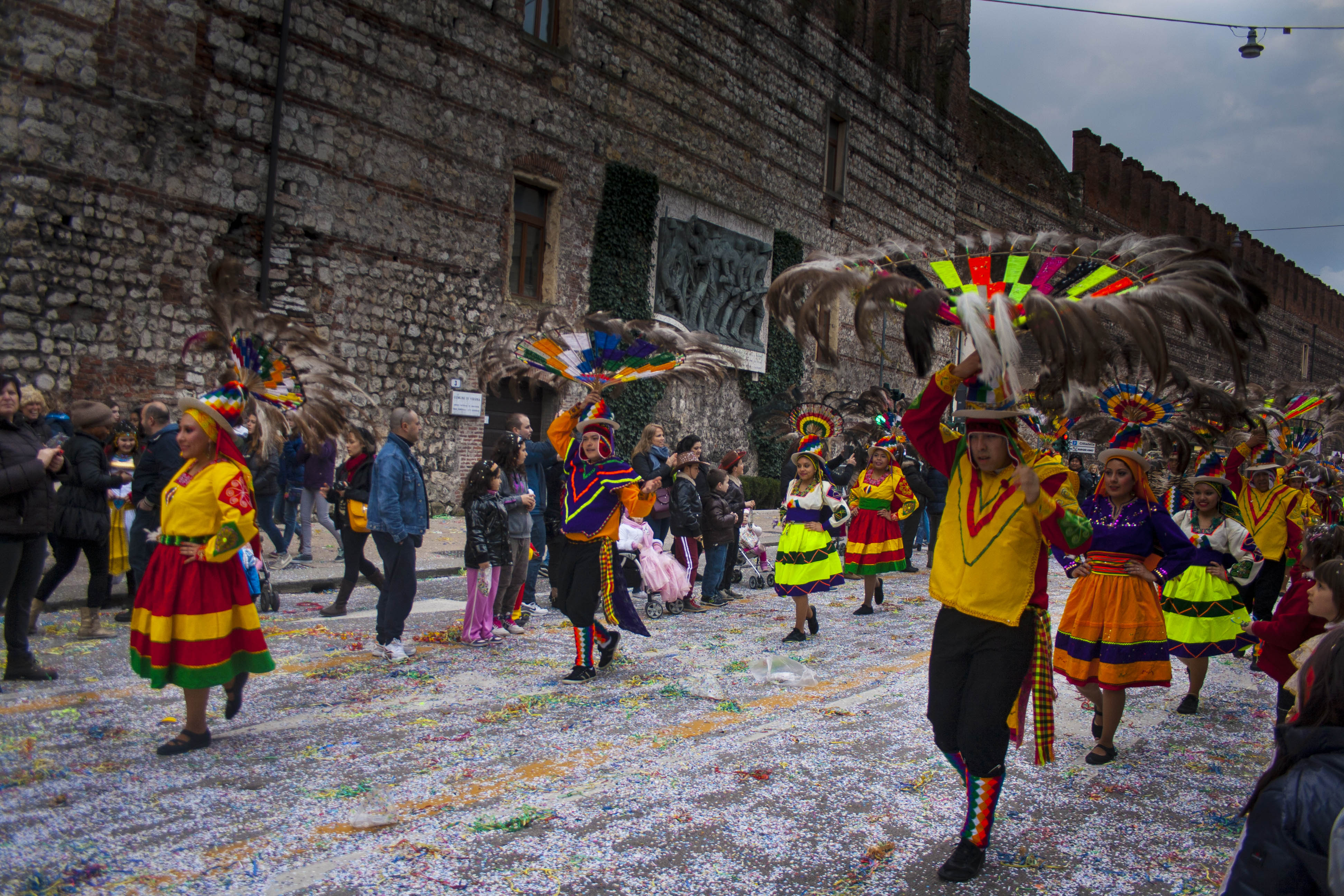 Verona Carnevale Maschera Perù 