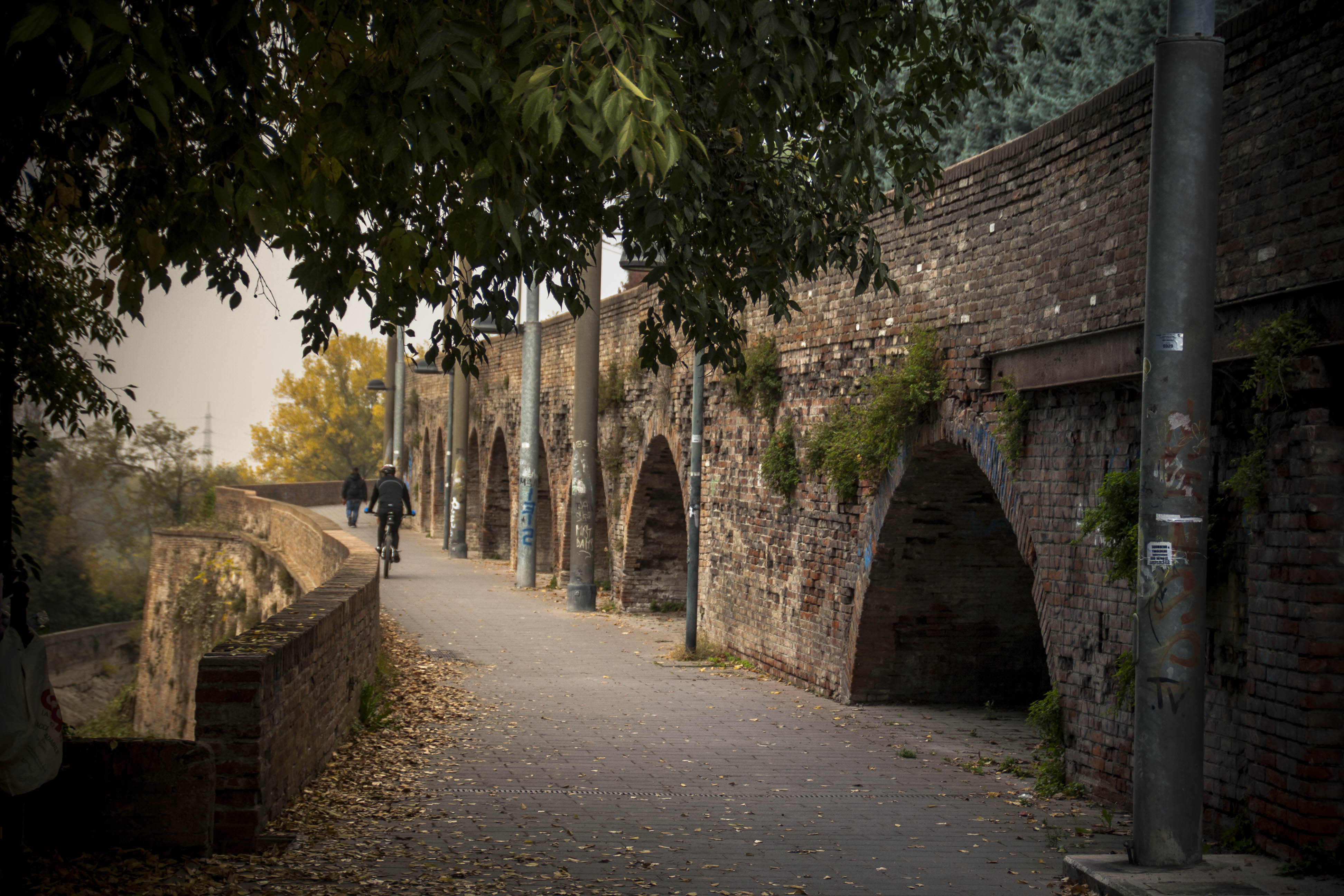 Bologna Casalecchio di Reno Strada Edifici Monumenti 