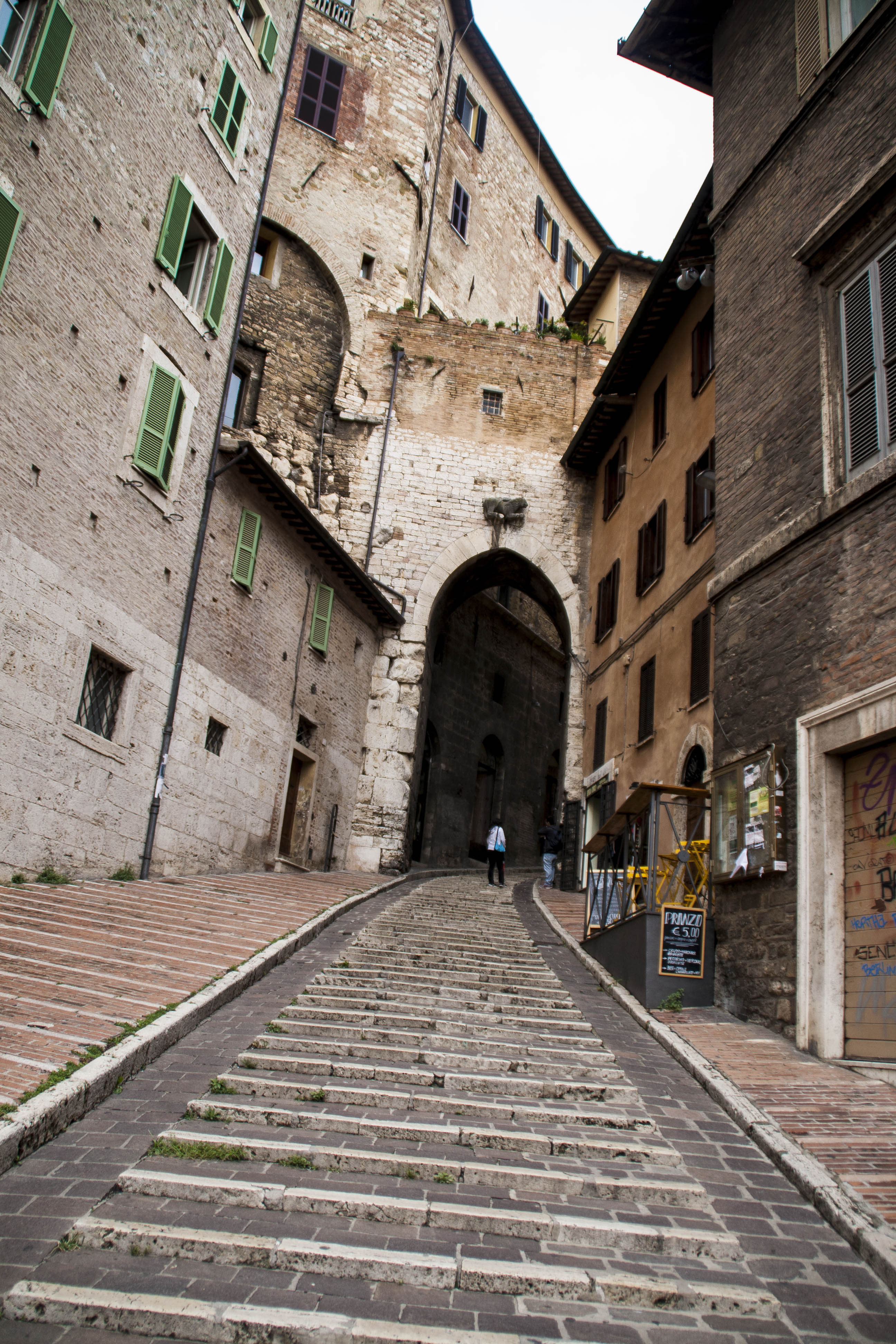 Perugia Umbria Vie Monumenti 