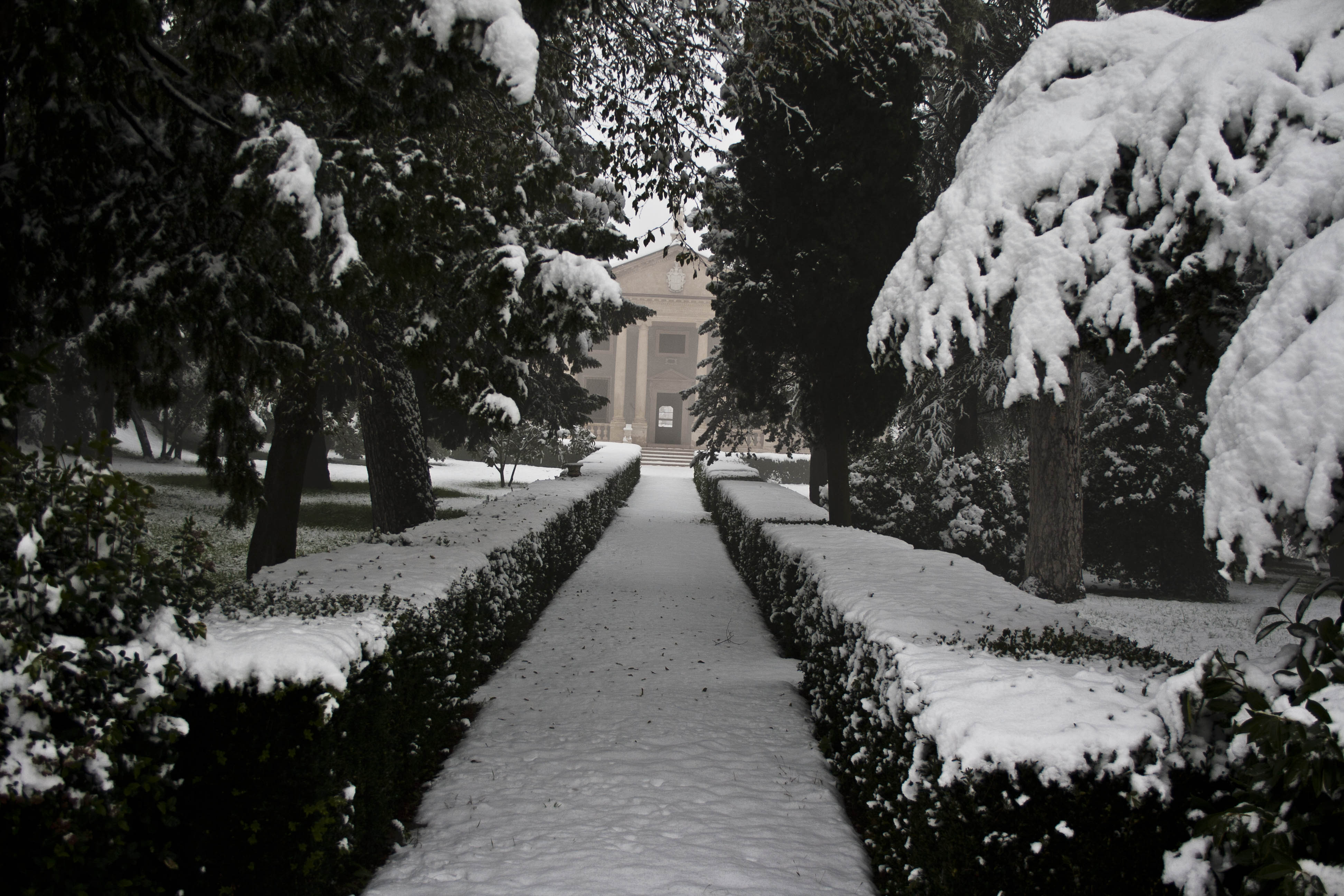 Verona Neve Edificio Monumento 