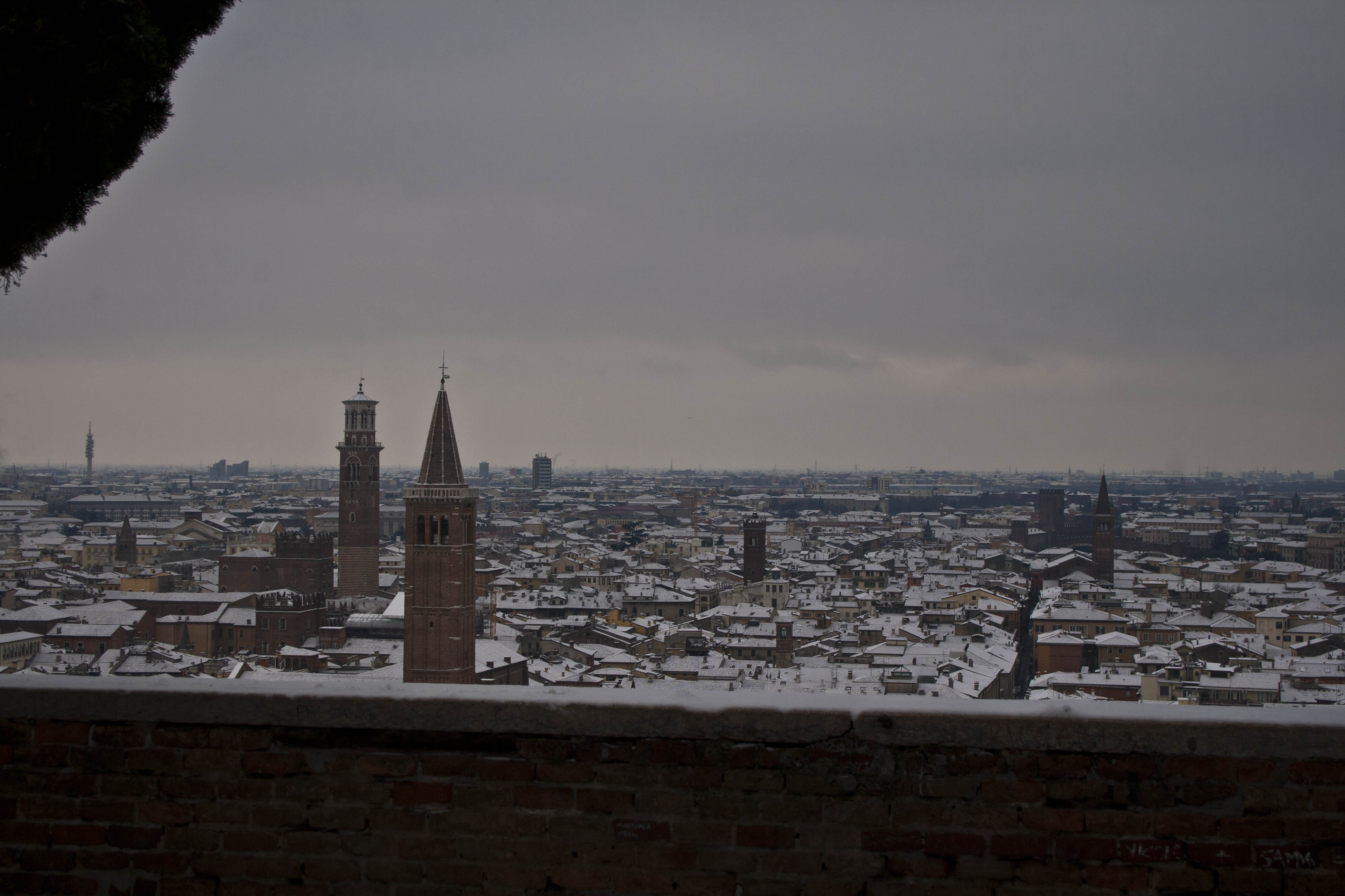 Verona Neve Panorama 