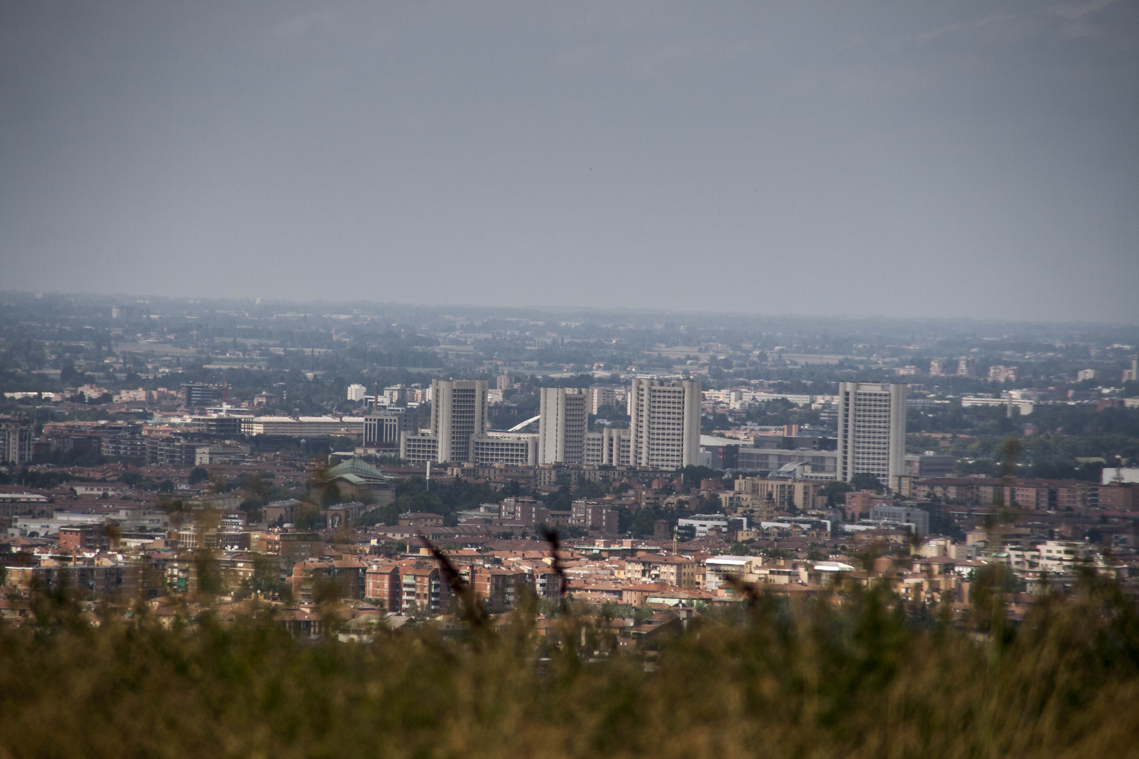 Parco dei Gessi Bolognesi e Calanche dell'Abbadessa (Bo) Panorama Bologna 