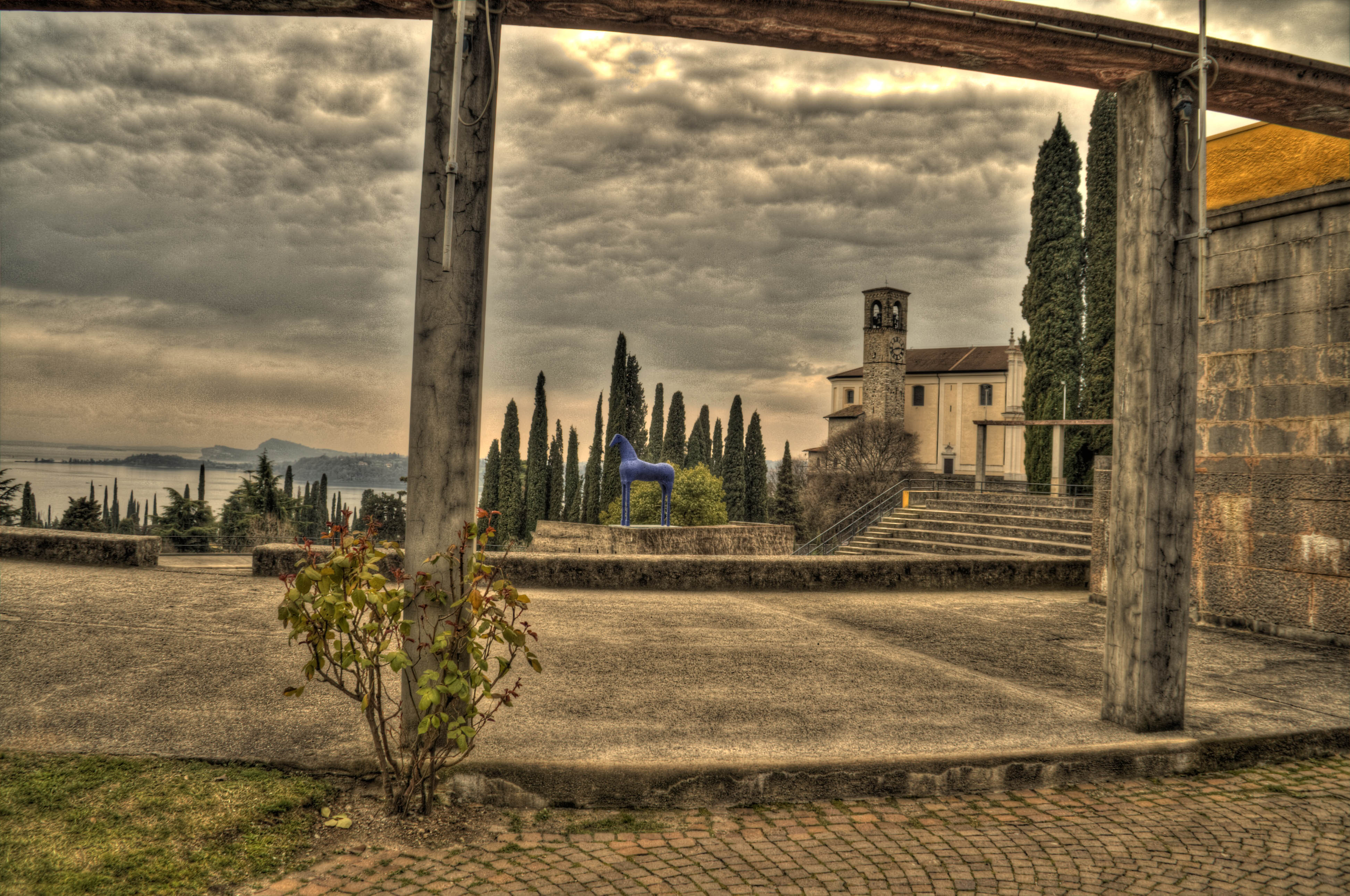 Vittoriale HDR veduta 