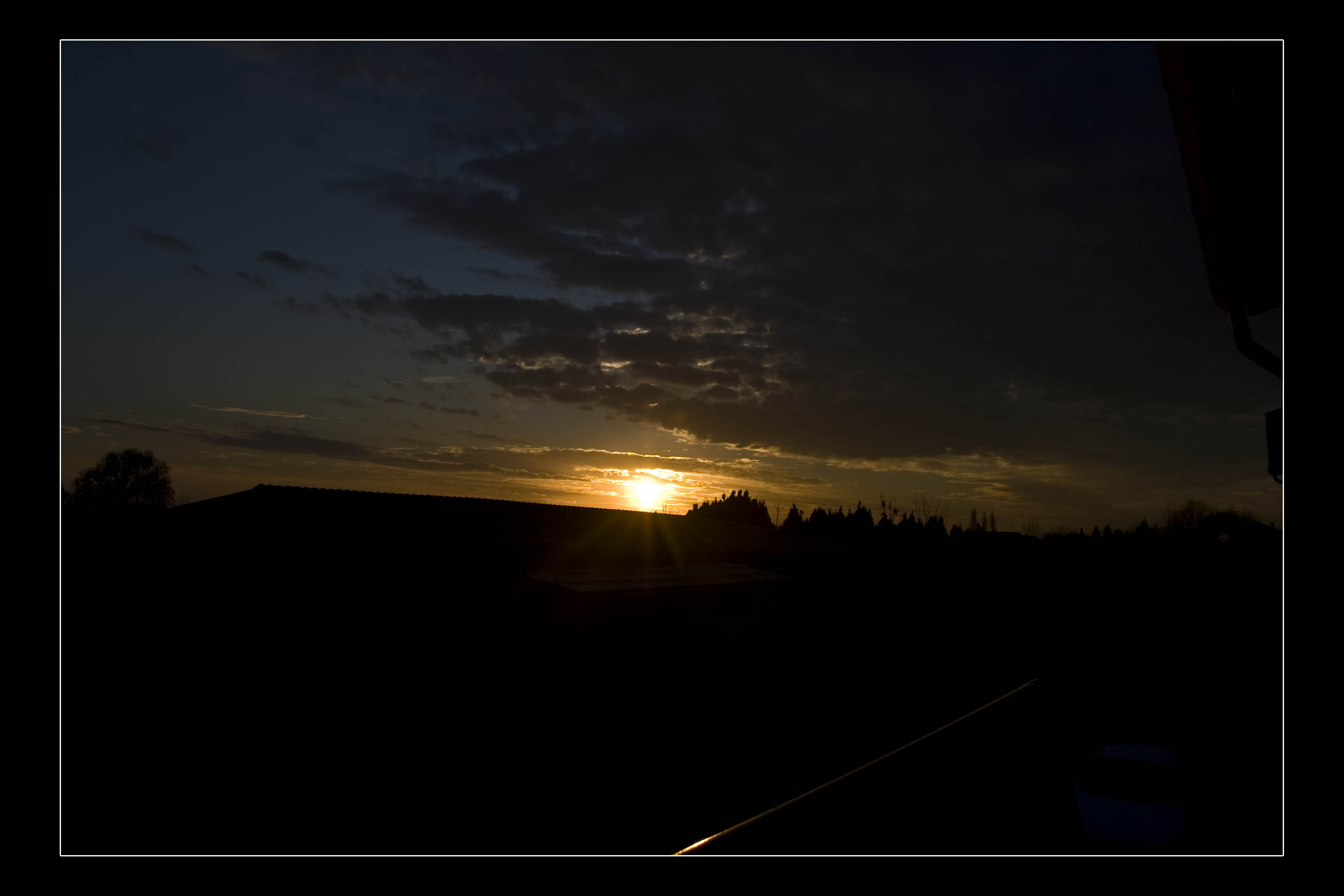 Ferrara Tramonto nelle campagne Ferraresi 