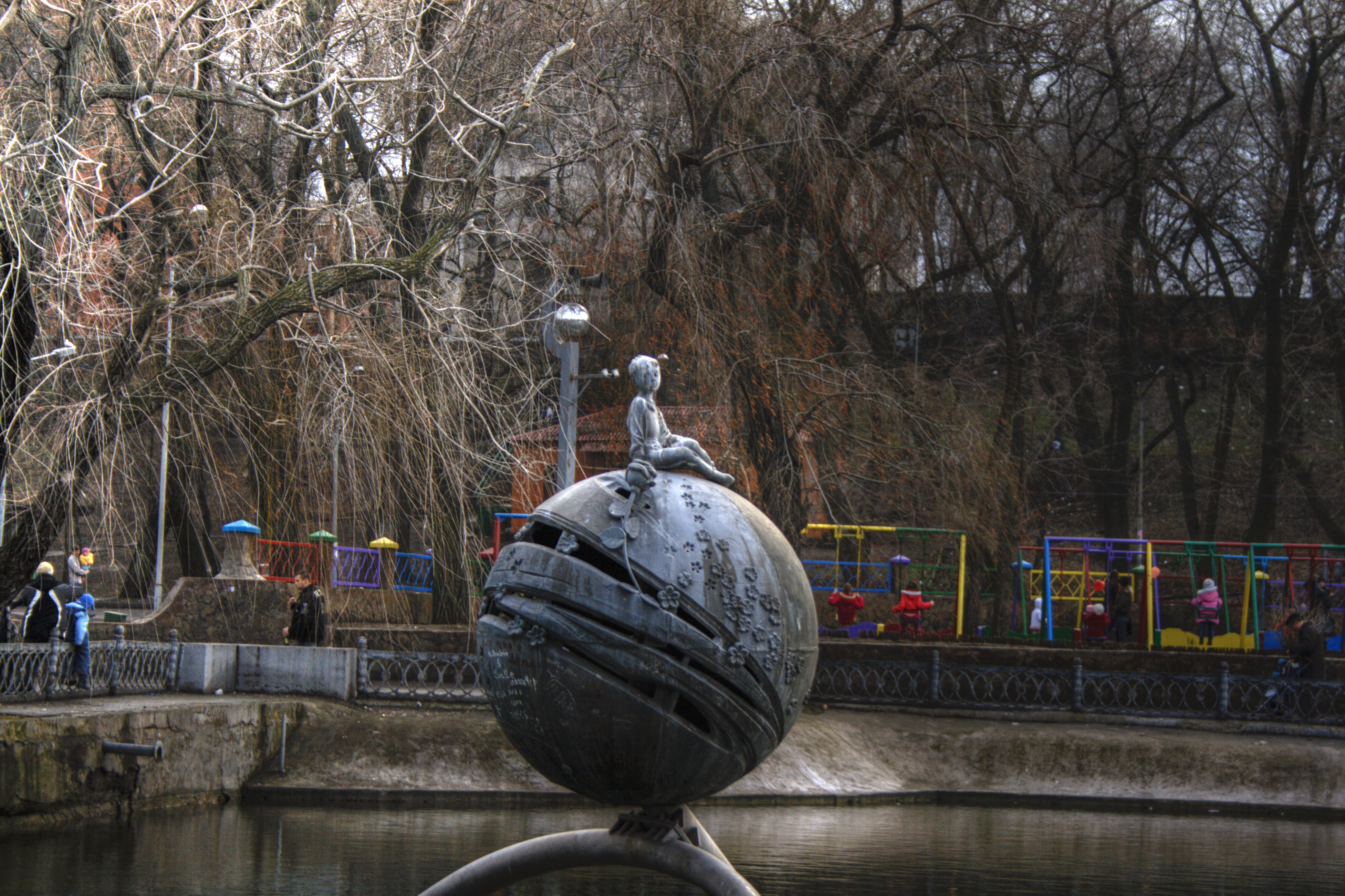 Dnipropetrovsk Ucraina Statua 