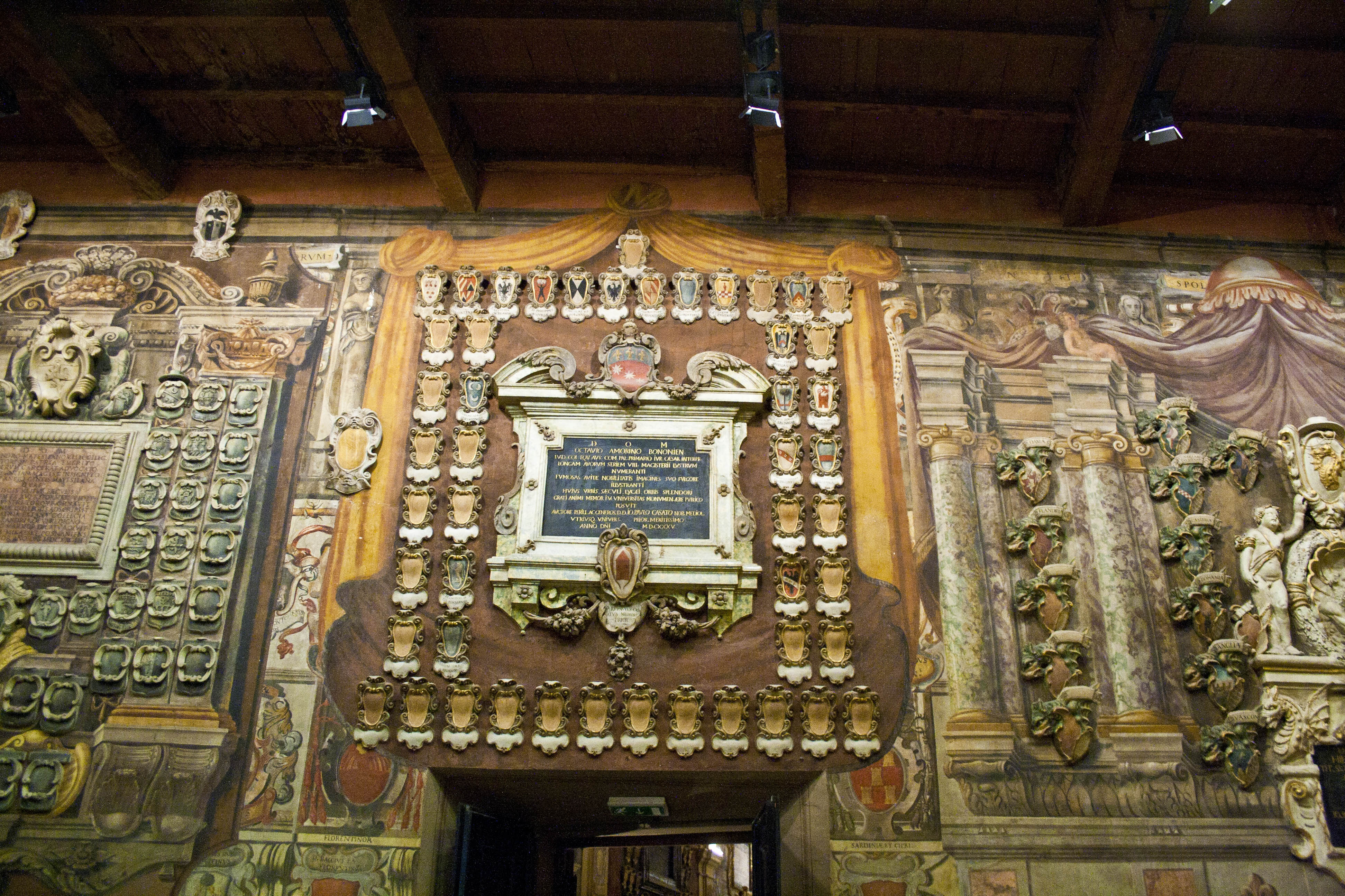 Bologna Archiginnasio Edificio Sala 