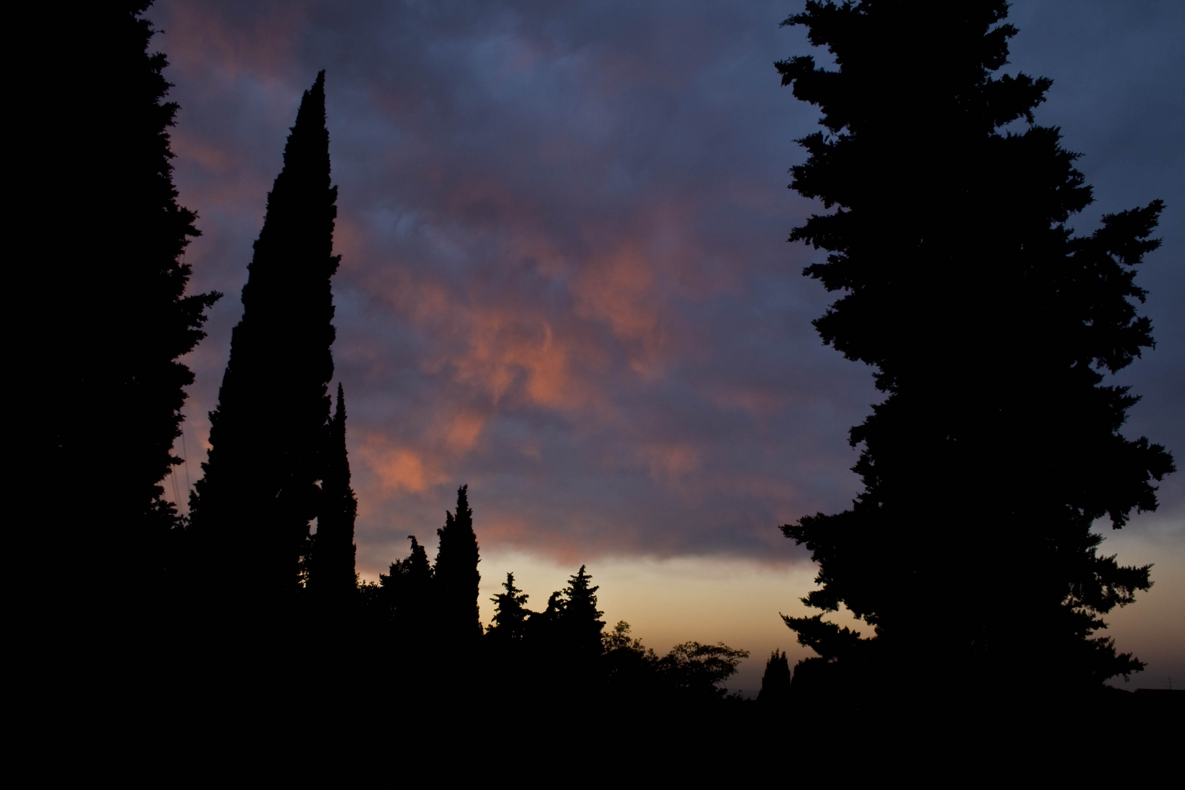 Verona Cielo Tramonto Nuvole 