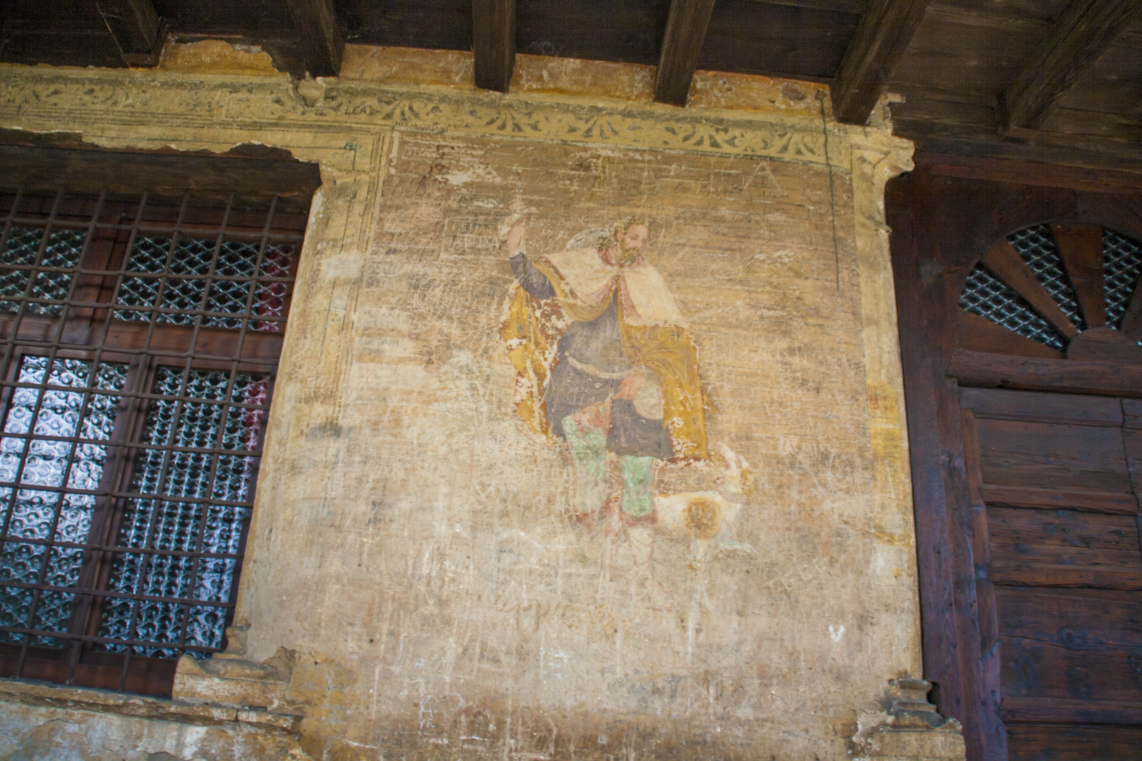 Verona Chiesa monumenti  Chiesa di S. Rocchetto particolare