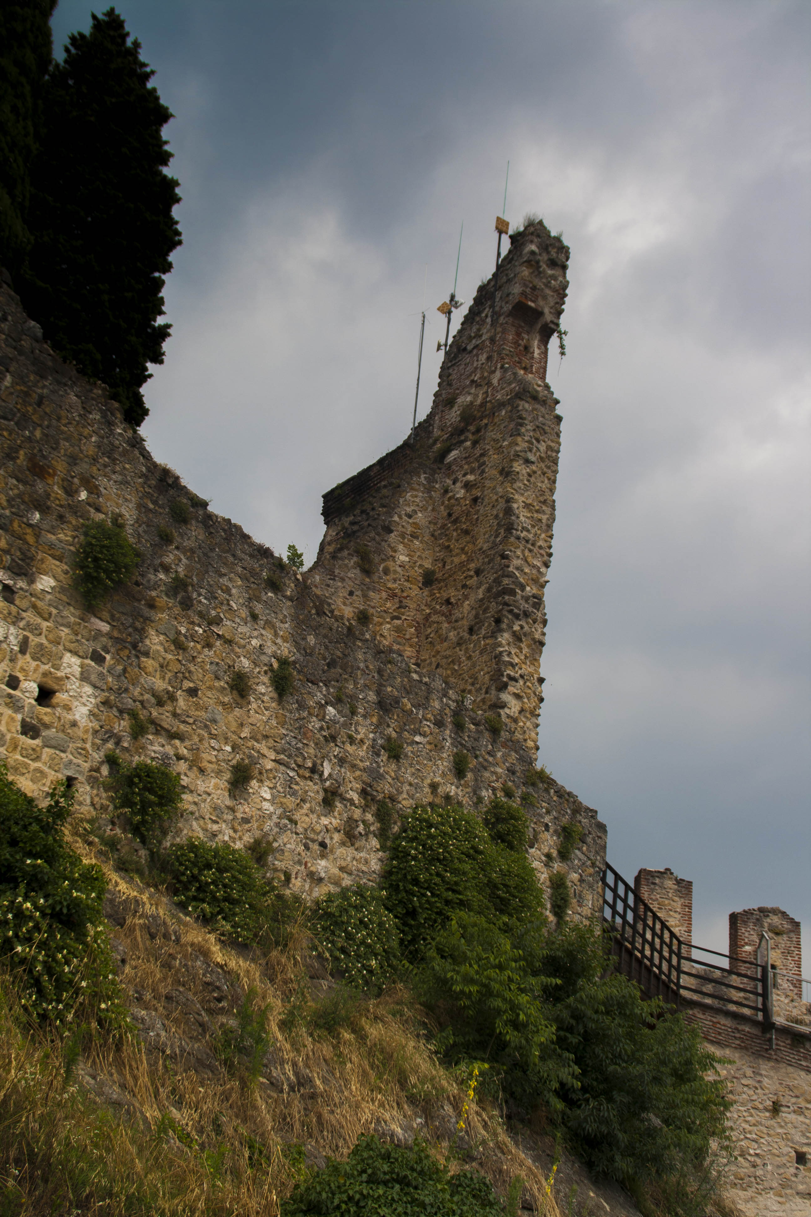 Marostica (Vi) Edificio Monumento Parte rimanente del castello scaligero a Marostica