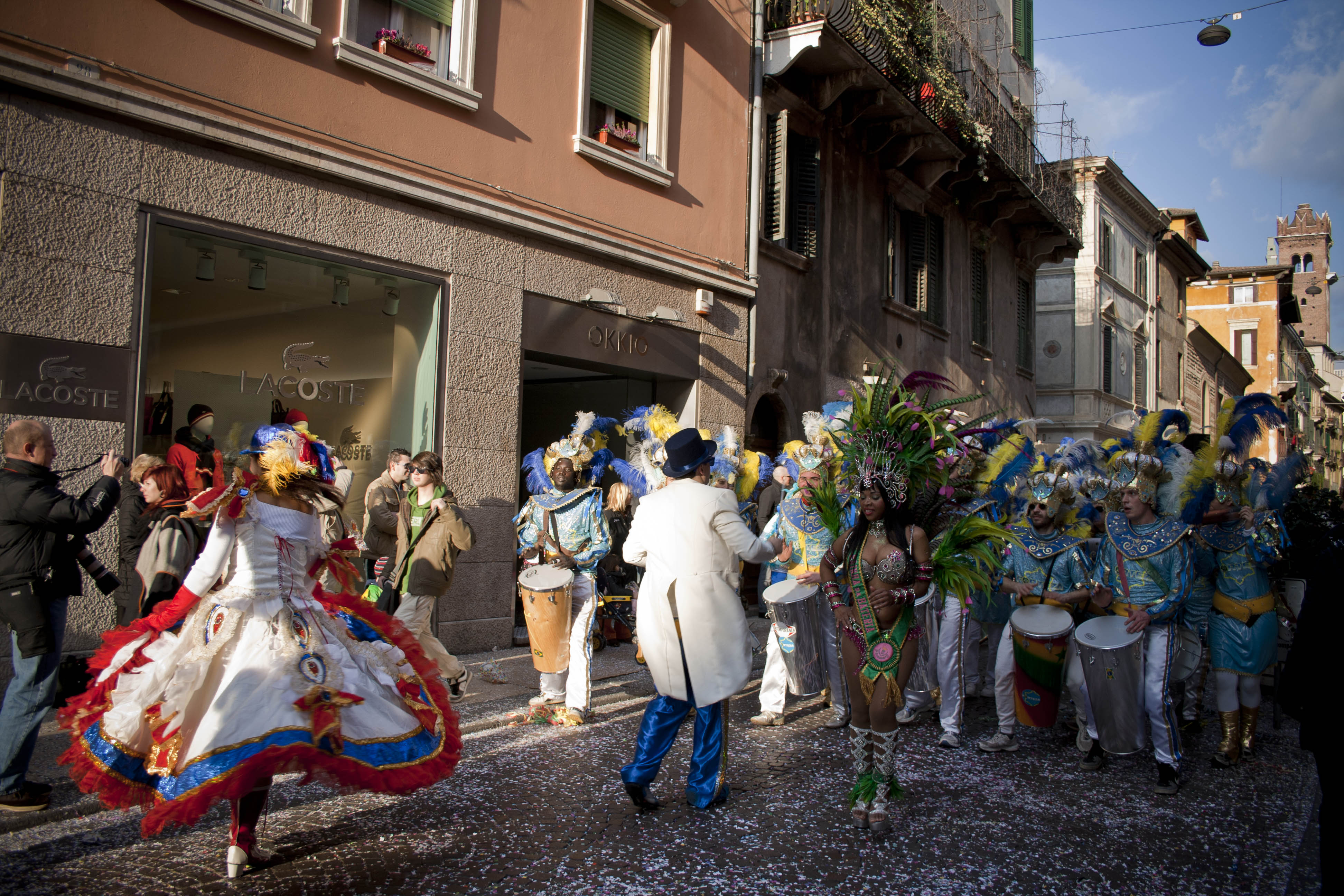 Verona Carnevale Verona Ballerine Brasiliane 