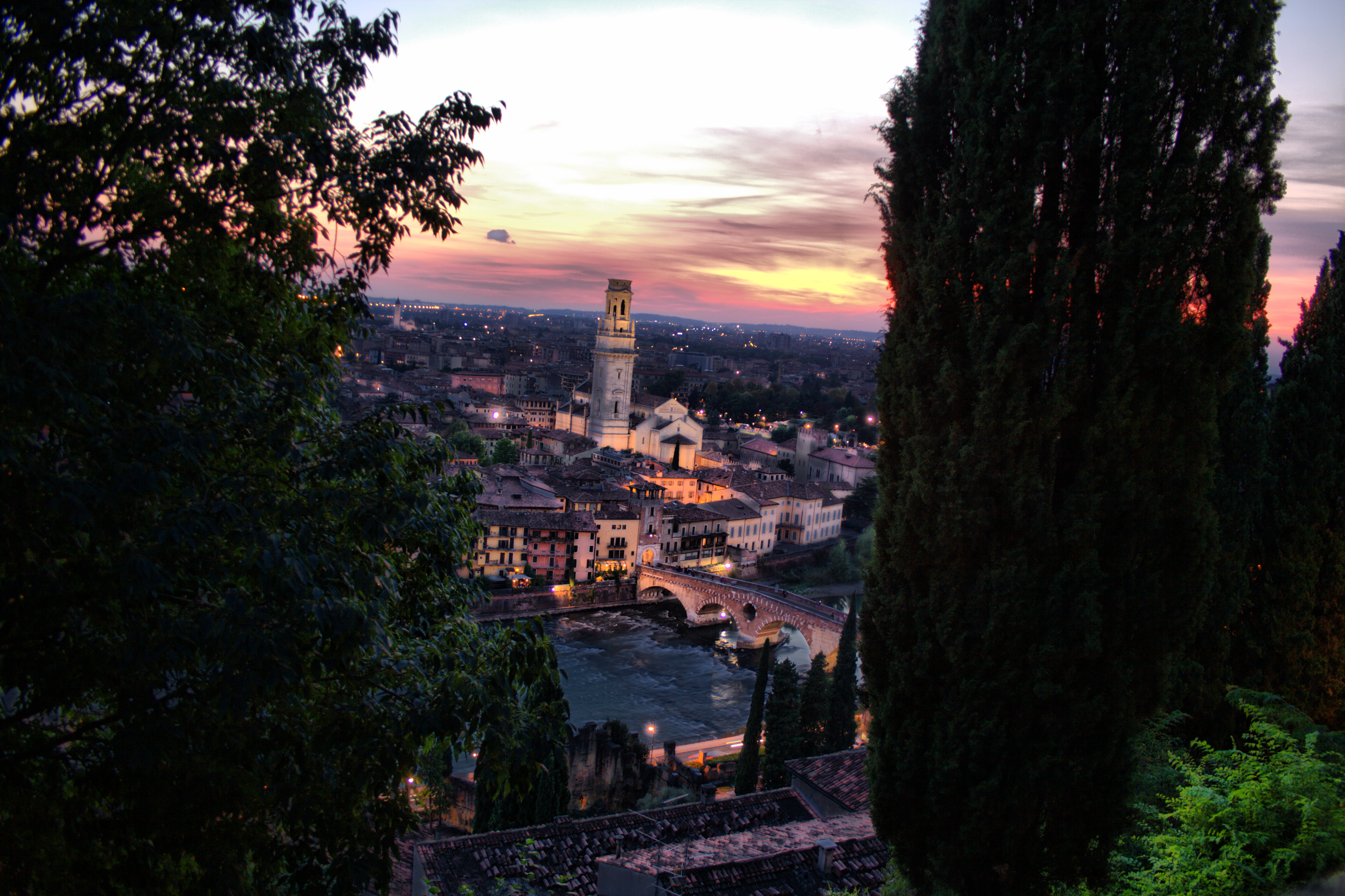 Verona Tramonto HDR 