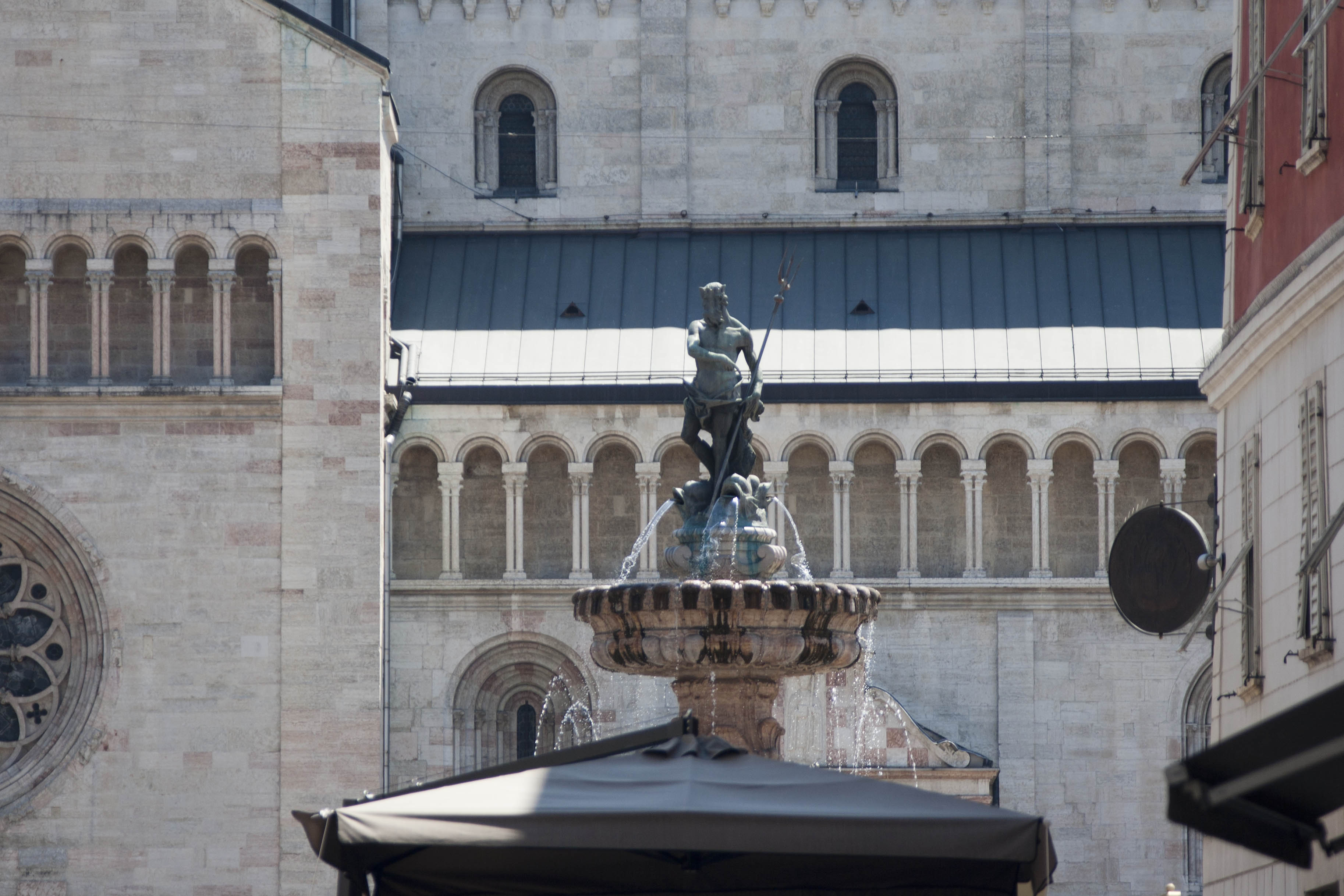 Trento Statua Fontana 