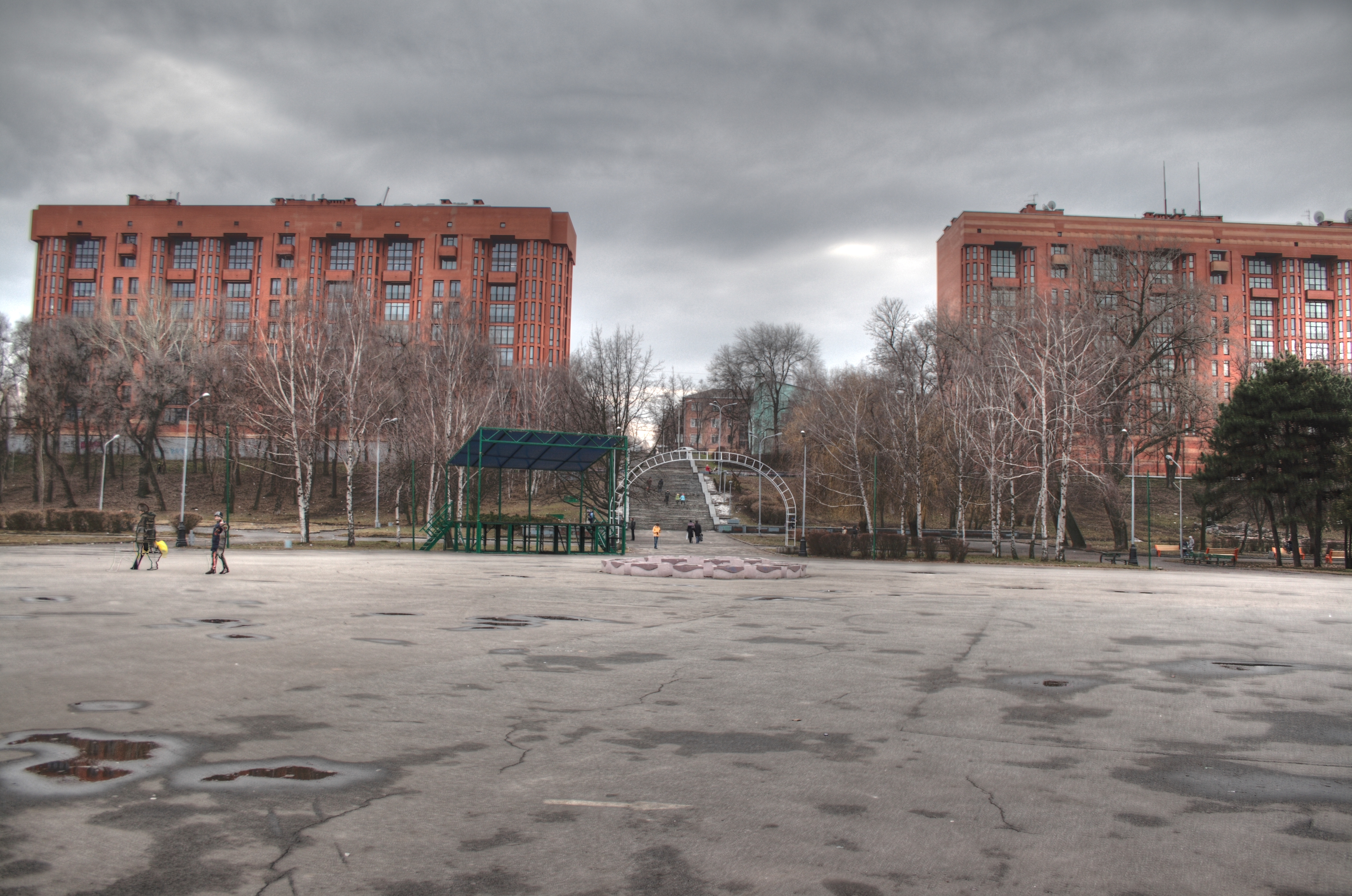 Dnipropetrovsk Ucraina Piazza 