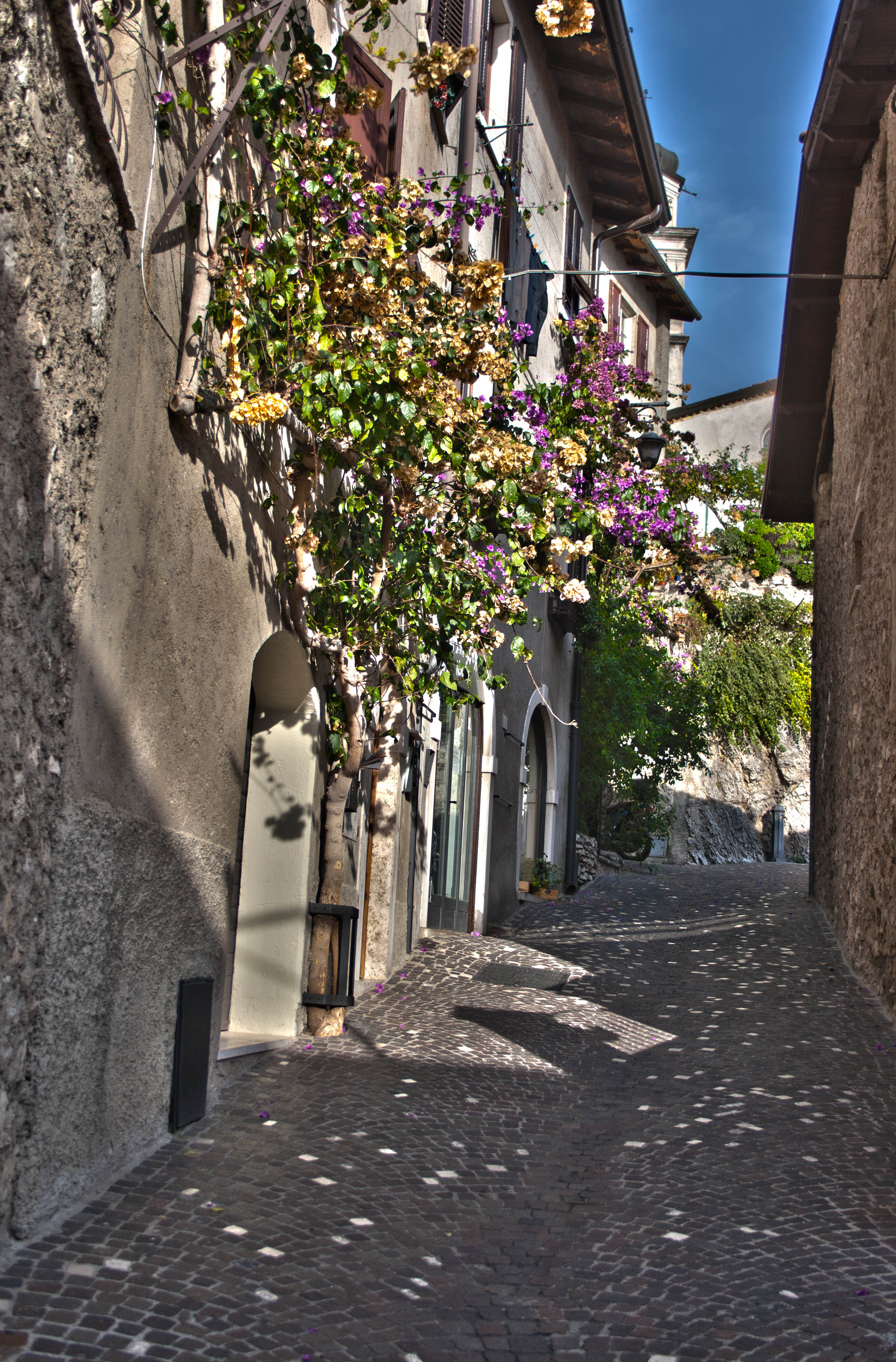 Limone (Bs) HDR fiori edificio 