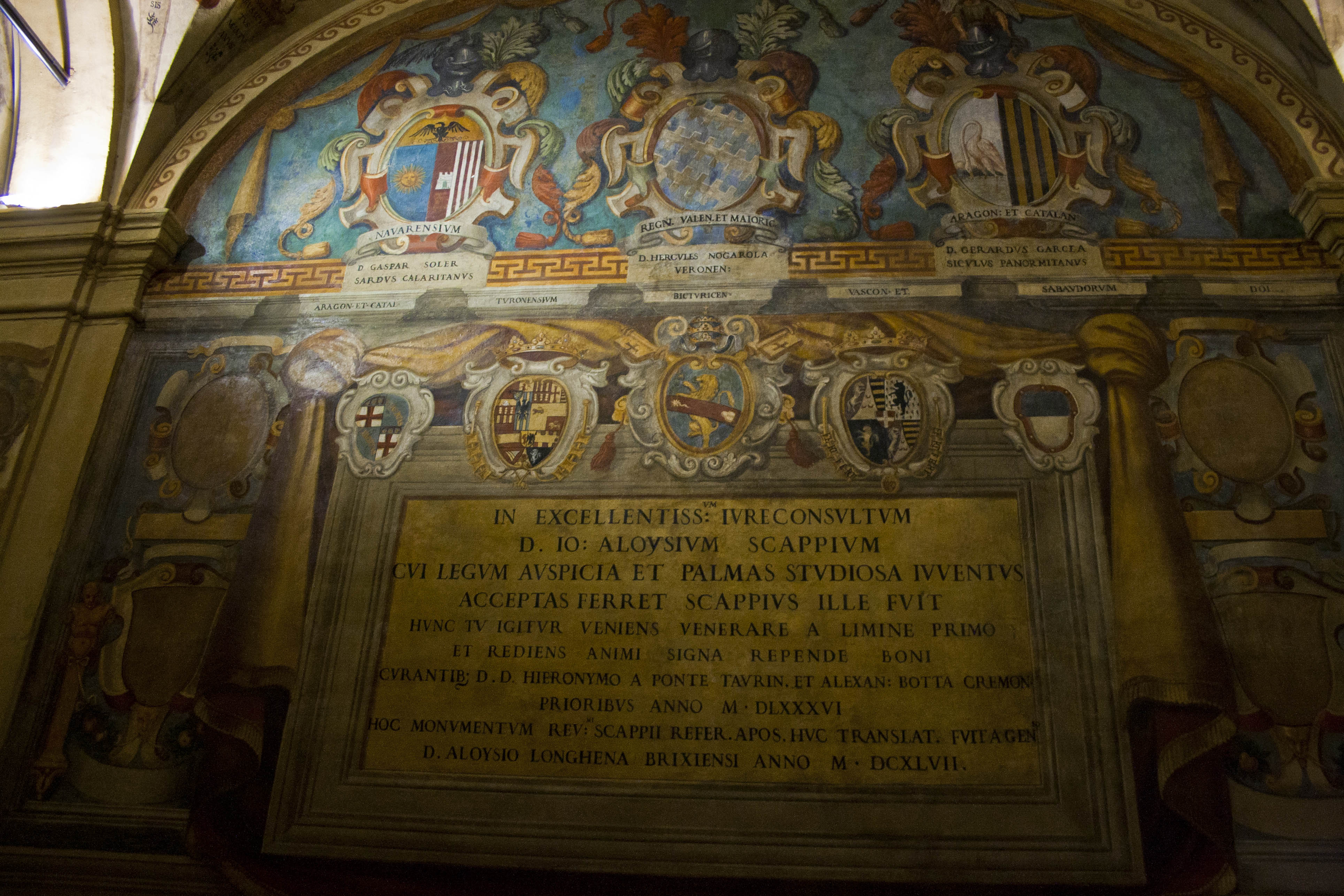 Bologna Archiginnasio Edificio 