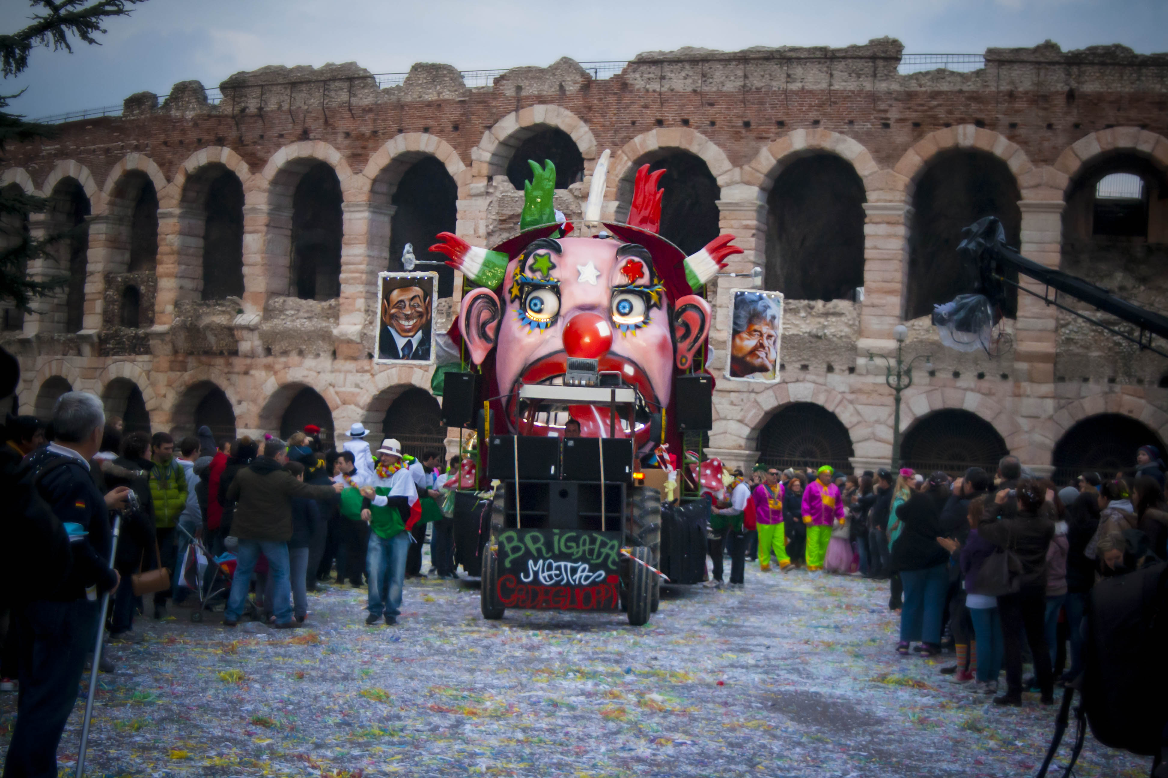 Verona Carnevale Maschera Arena 