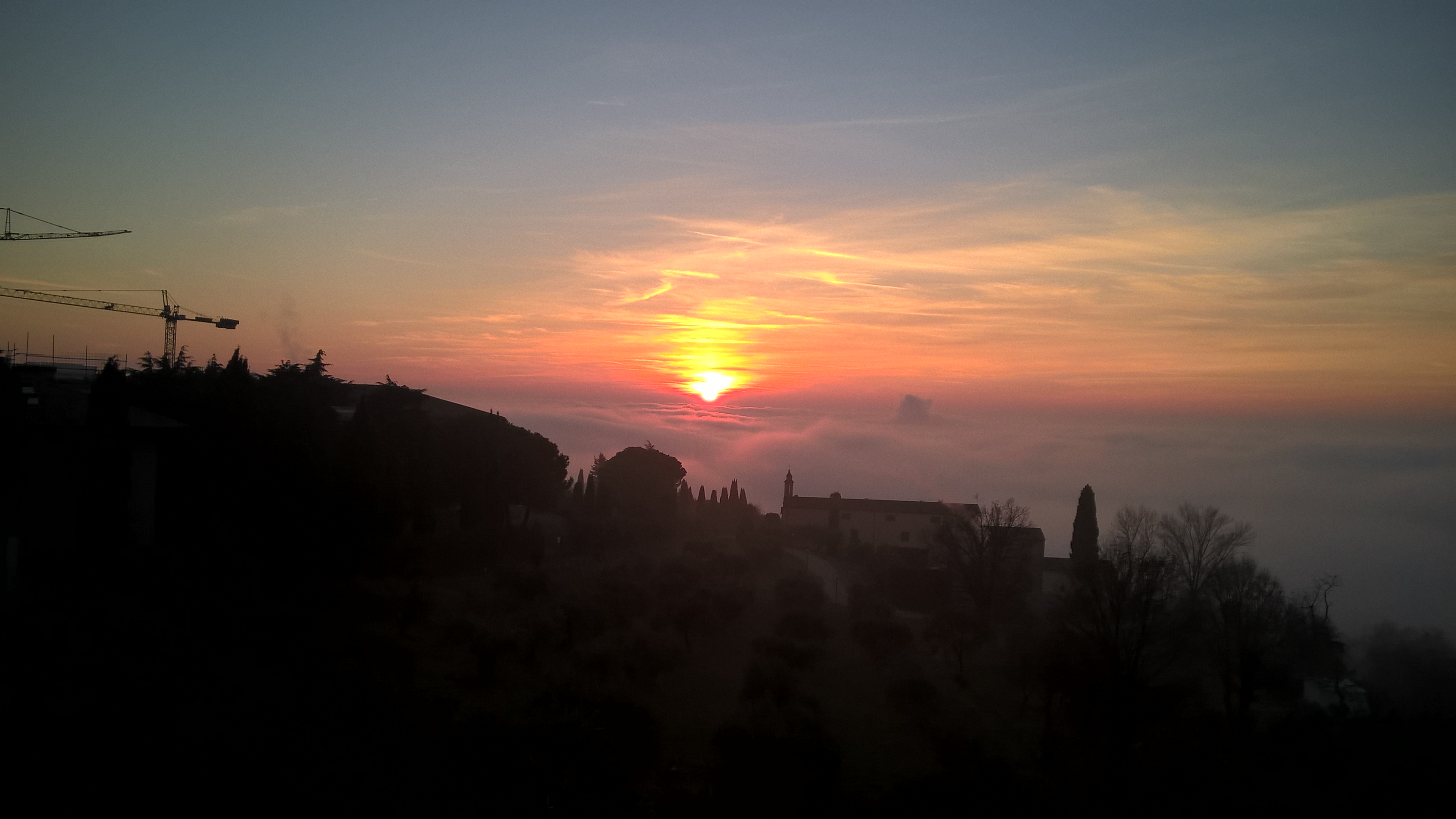 Verona Tramonto cielo natura 