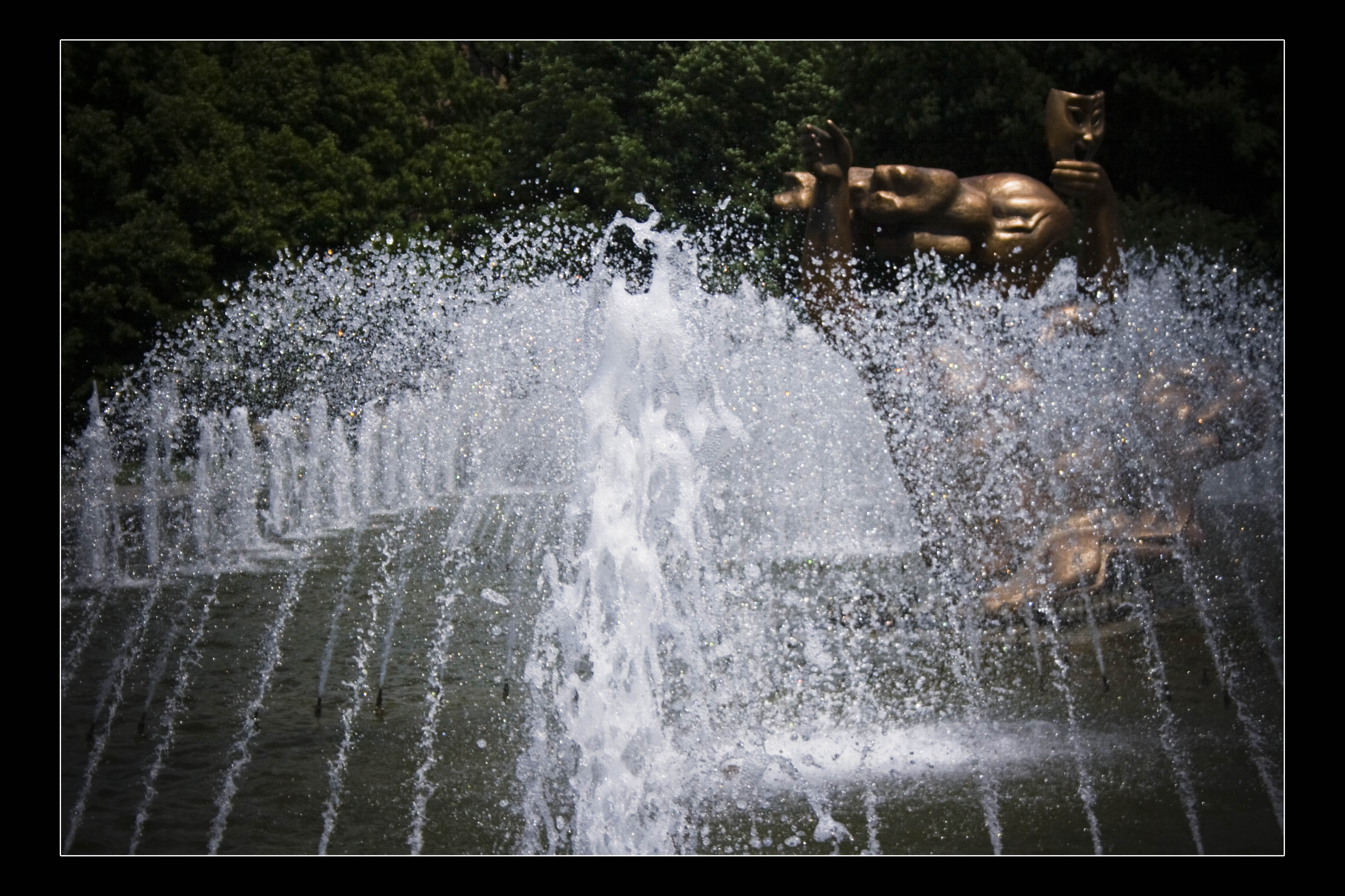 Dnipropetrovsk Ucraina Fontana Particolare 