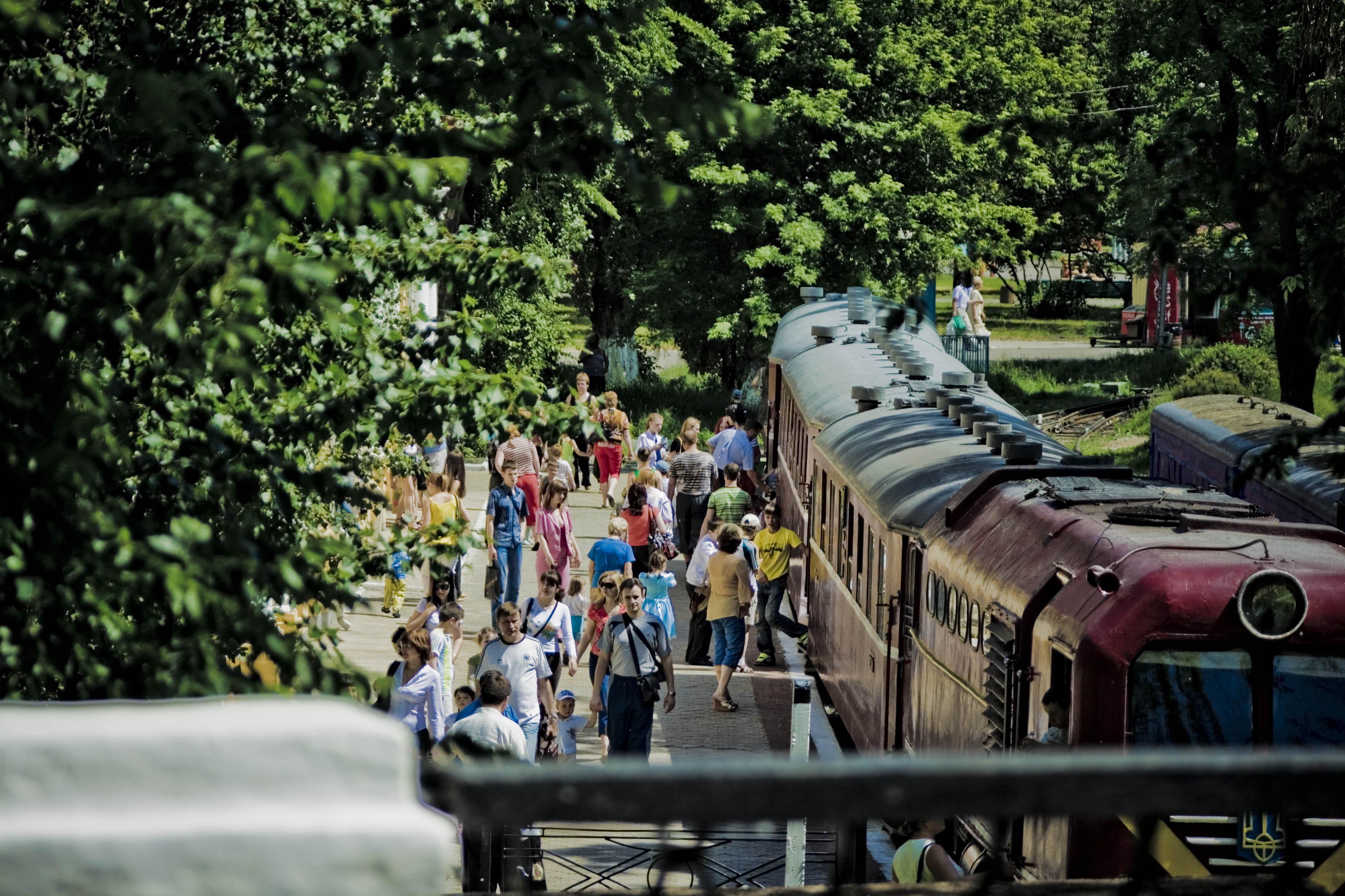 Dnipropetrovsk Ucraina Treno HDR 