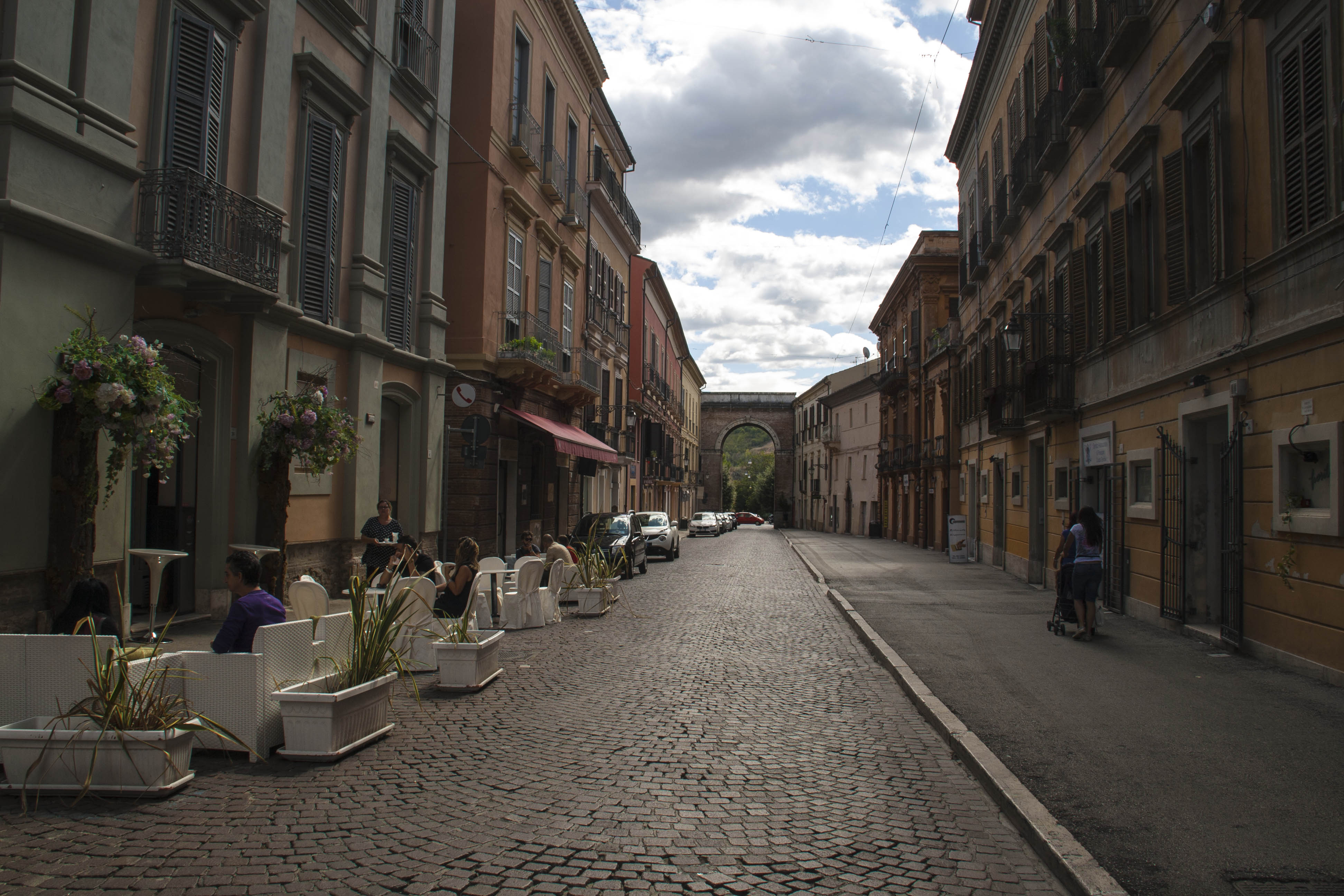 Teramo Strada Edifici Monumenti 